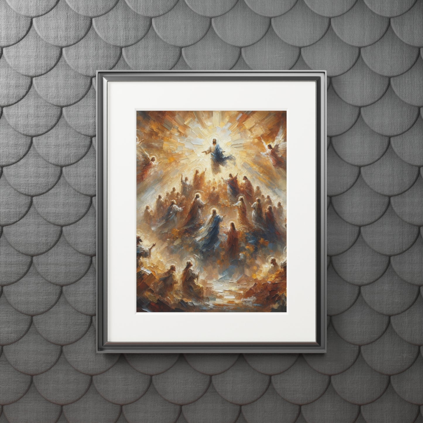 “Gentle Words” - Christian Inspired Artwork | Soothing Abstract Print | Inspired by Proverbs 15:1