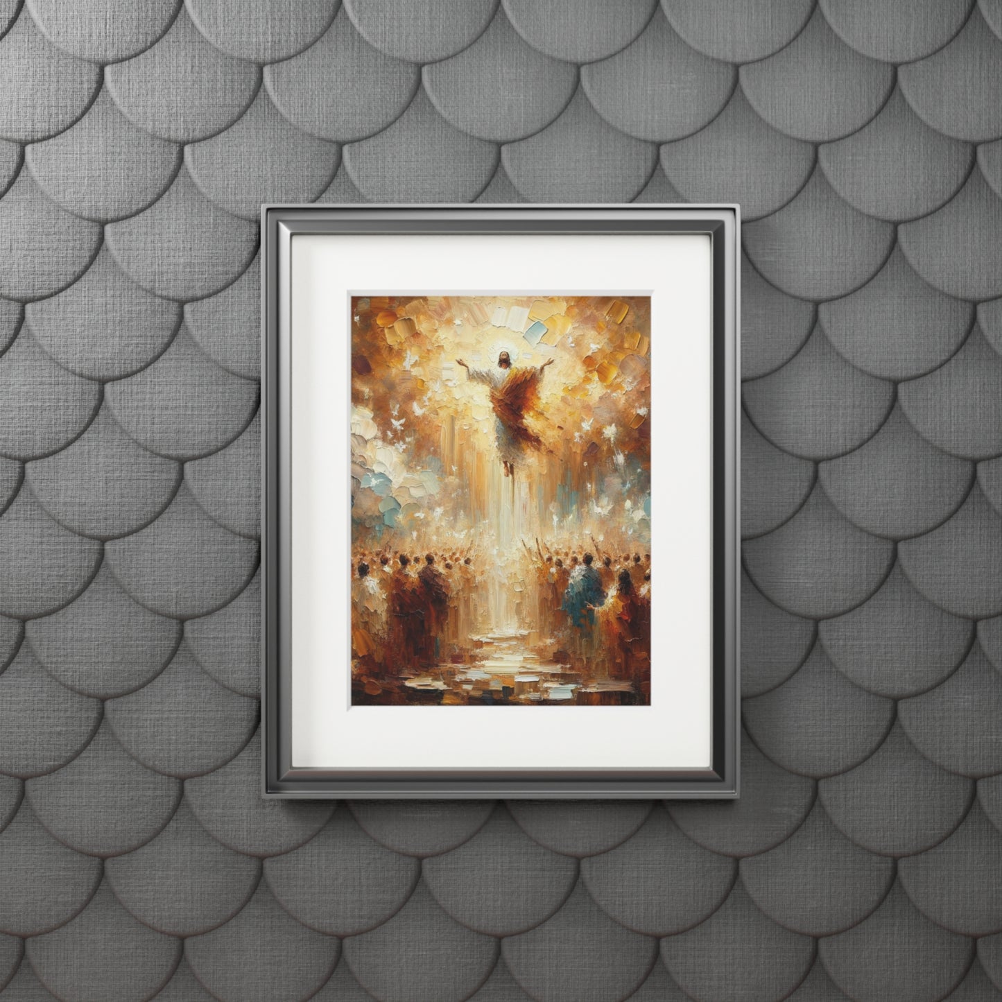 “The Gift of Grace” – Biblical Art Print | Inspired by Romans 6:23