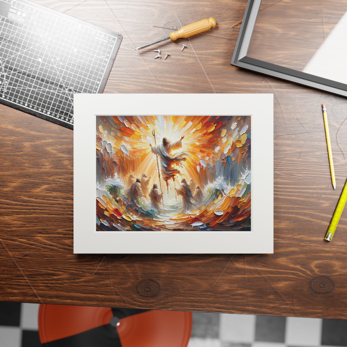 “New Creation in Christ” – Biblical Art Print | Inspired by 2 Corinthians 5:17