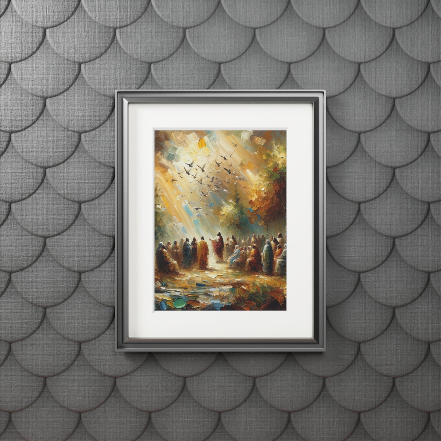 “With You Always” – Biblical Art Print | Inspired by Matthew 28:19–20