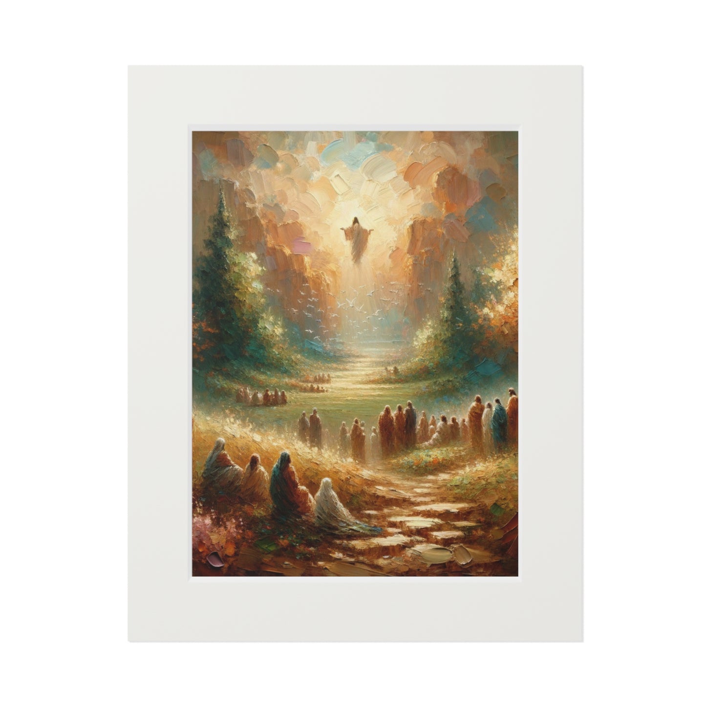 “Faith Unseen” – Biblical Art Print | Inspired by John 20:29