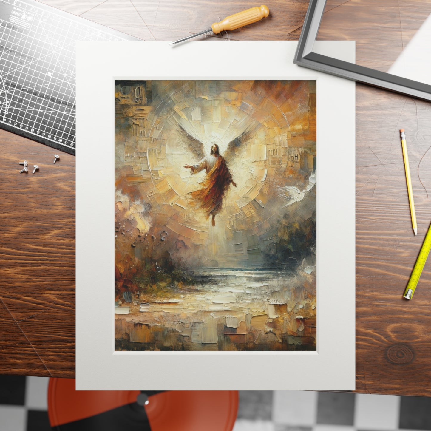 “From Doubt to Faith” – Biblical Art Print | Inspired by John 20:25
