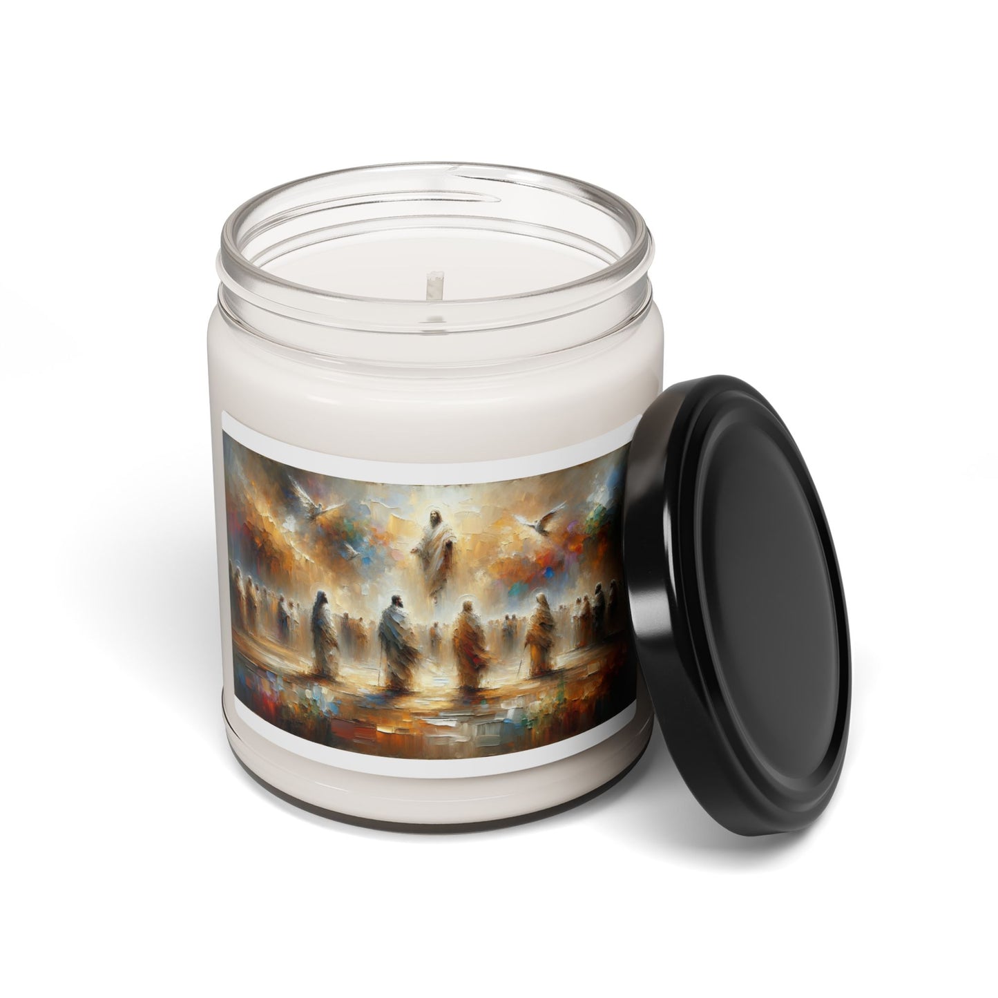 "In His Image" – Scented Soy Candle | Biblical Art Inspired by Genesis 1:27
