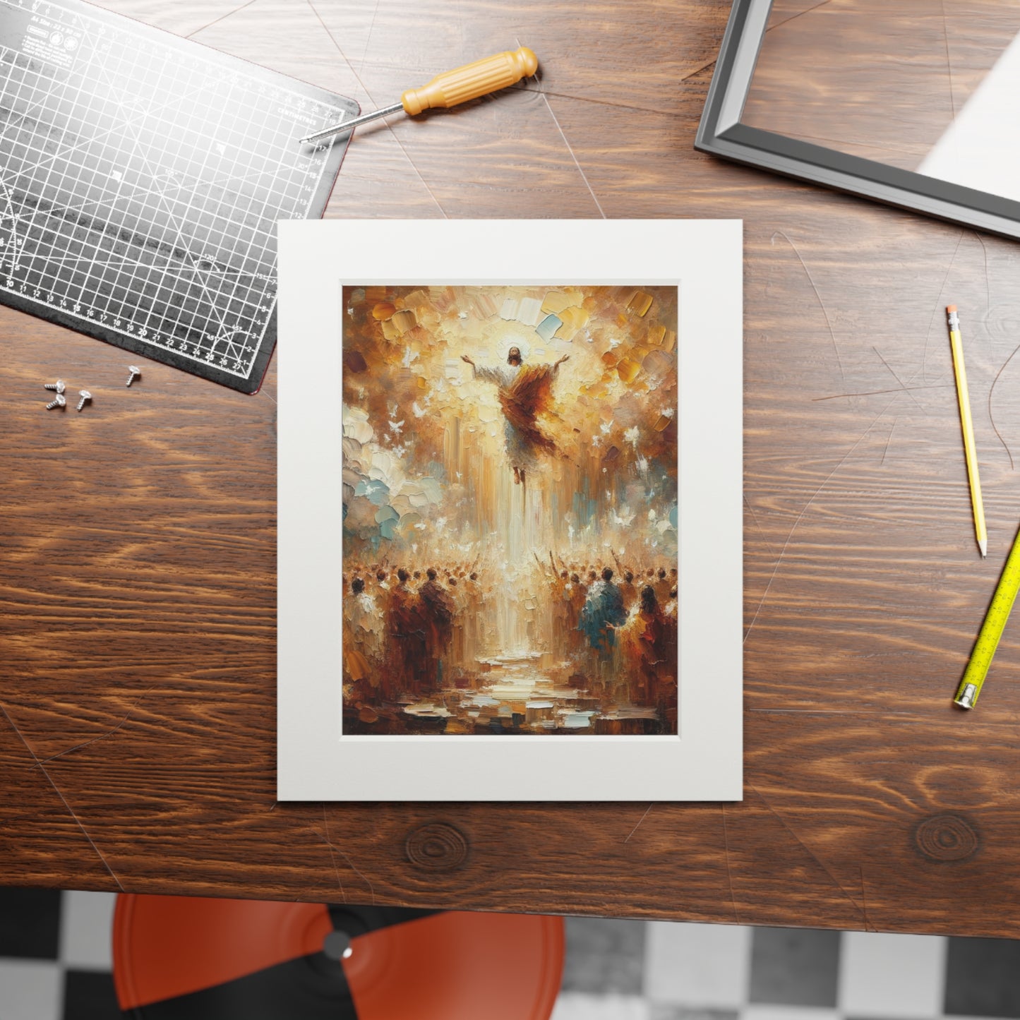 “The Gift of Grace” – Biblical Art Print | Inspired by Romans 6:23