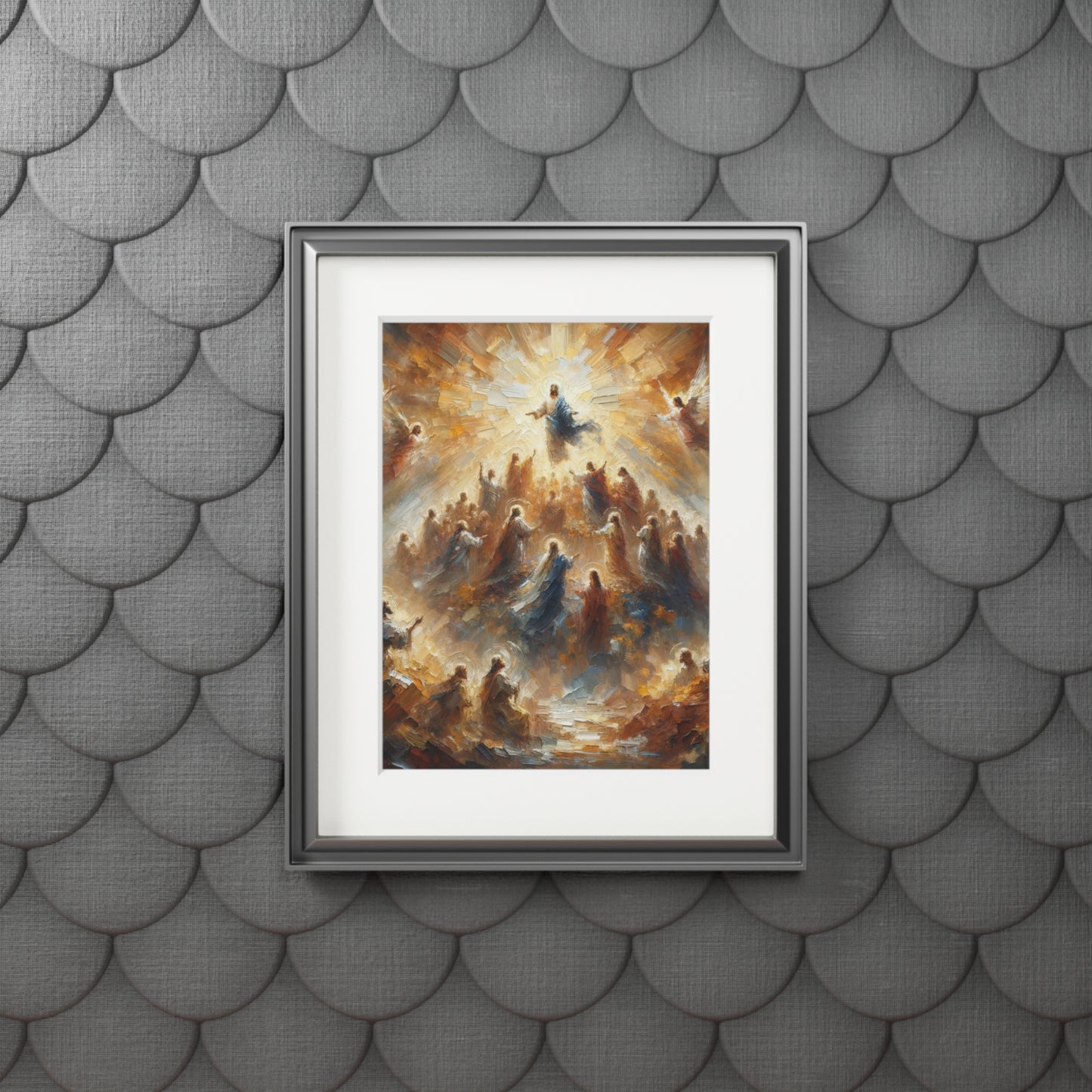 “Gentle Words” - Christian Inspired Artwork | Soothing Abstract Print | Inspired by Proverbs 15:1