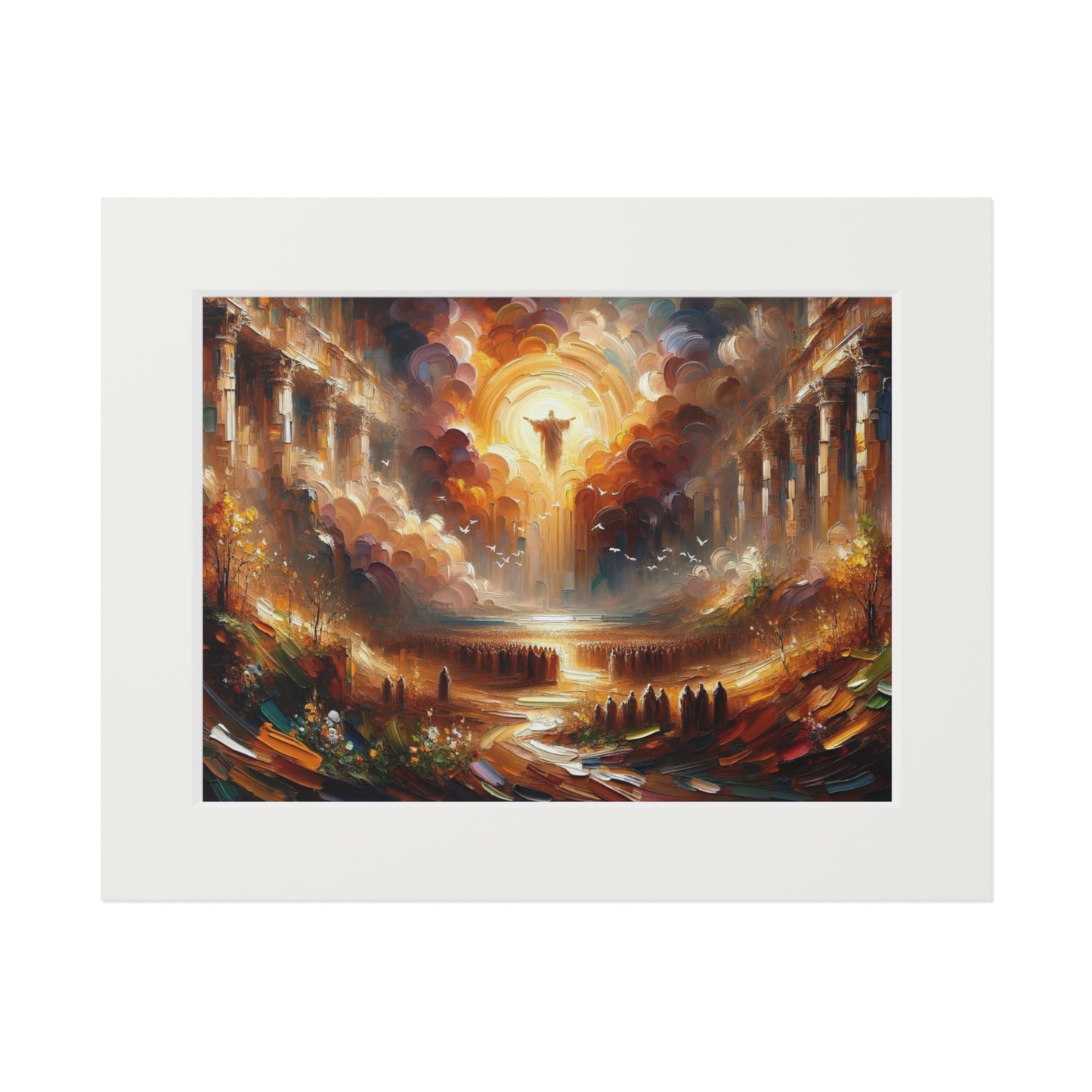 “Eternal Measure” – Biblical Art Print | Inspired by Matthew 16:26