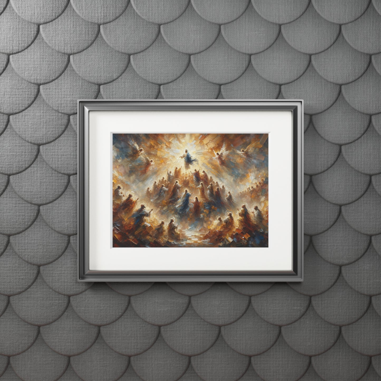 “Gentle Words” - Christian Inspired Artwork | Soothing Abstract Print | Inspired by Proverbs 15:1