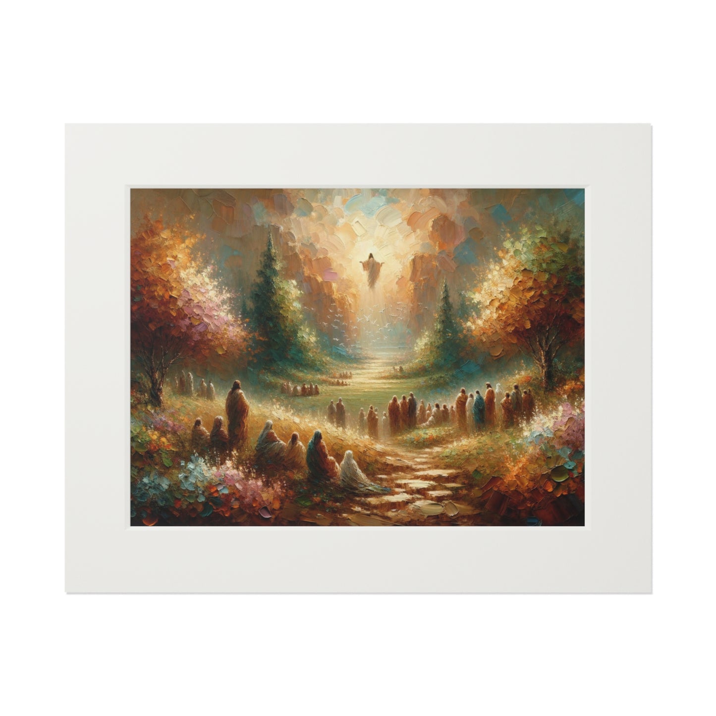 “Faith Unseen” – Biblical Art Print | Inspired by John 20:29