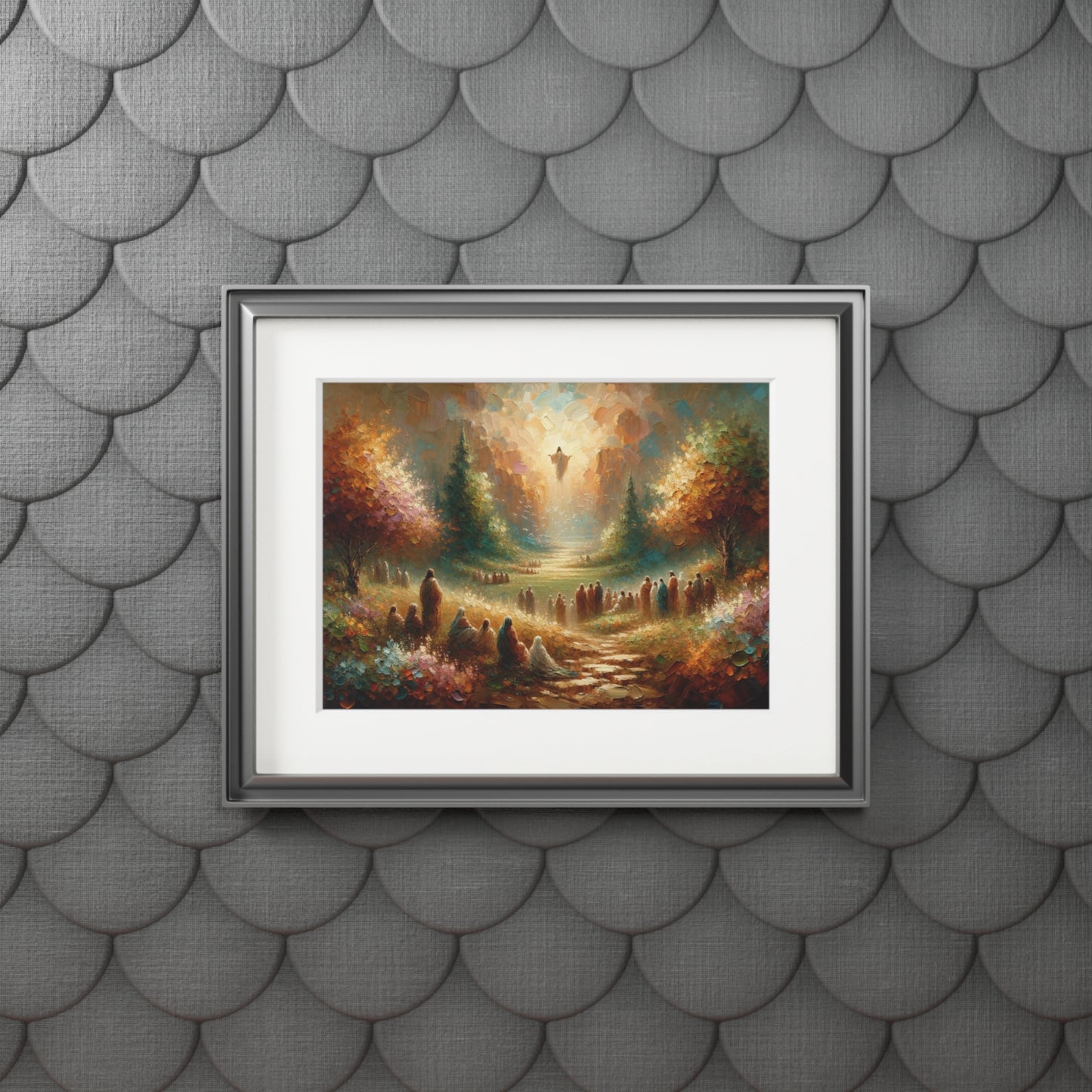 “Faith Unseen” – Biblical Art Print | Inspired by John 20:29