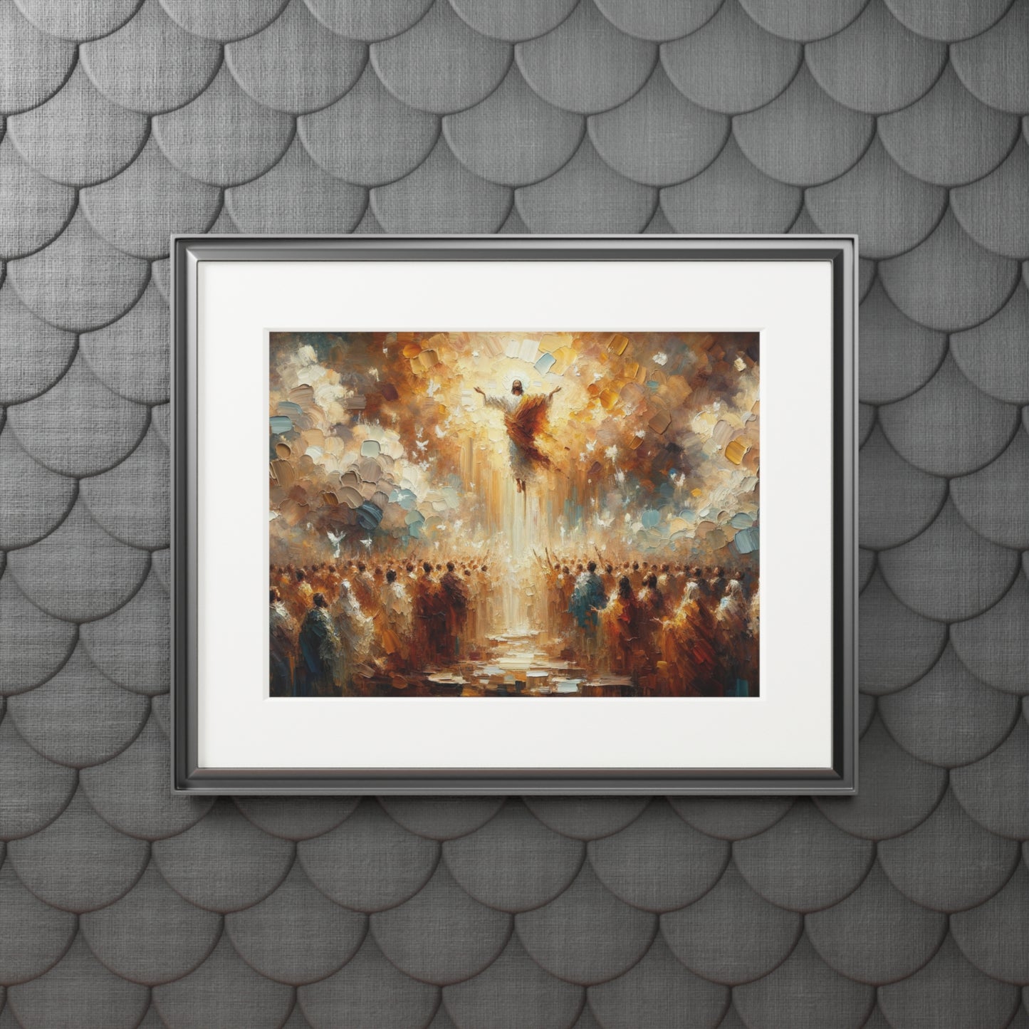“The Gift of Grace” – Biblical Art Print | Inspired by Romans 6:23