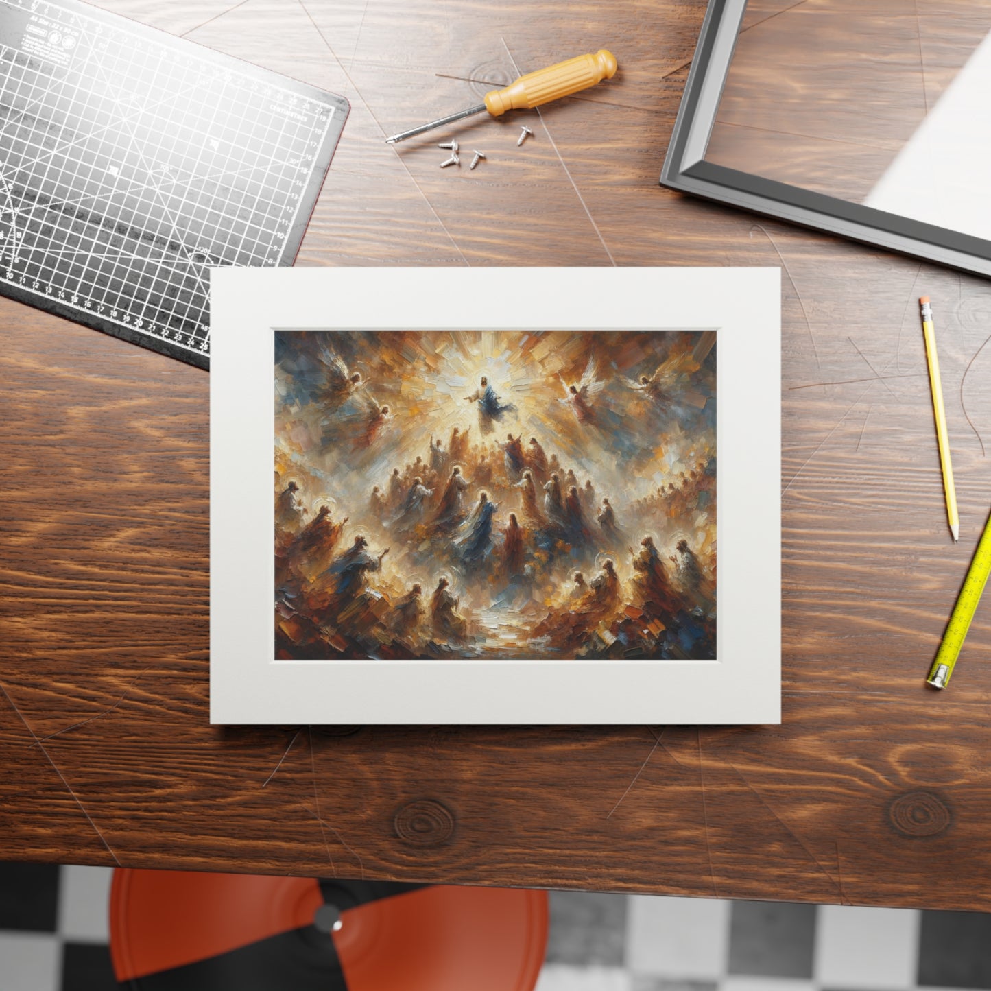 “Gentle Words” - Christian Inspired Artwork | Soothing Abstract Print | Inspired by Proverbs 15:1
