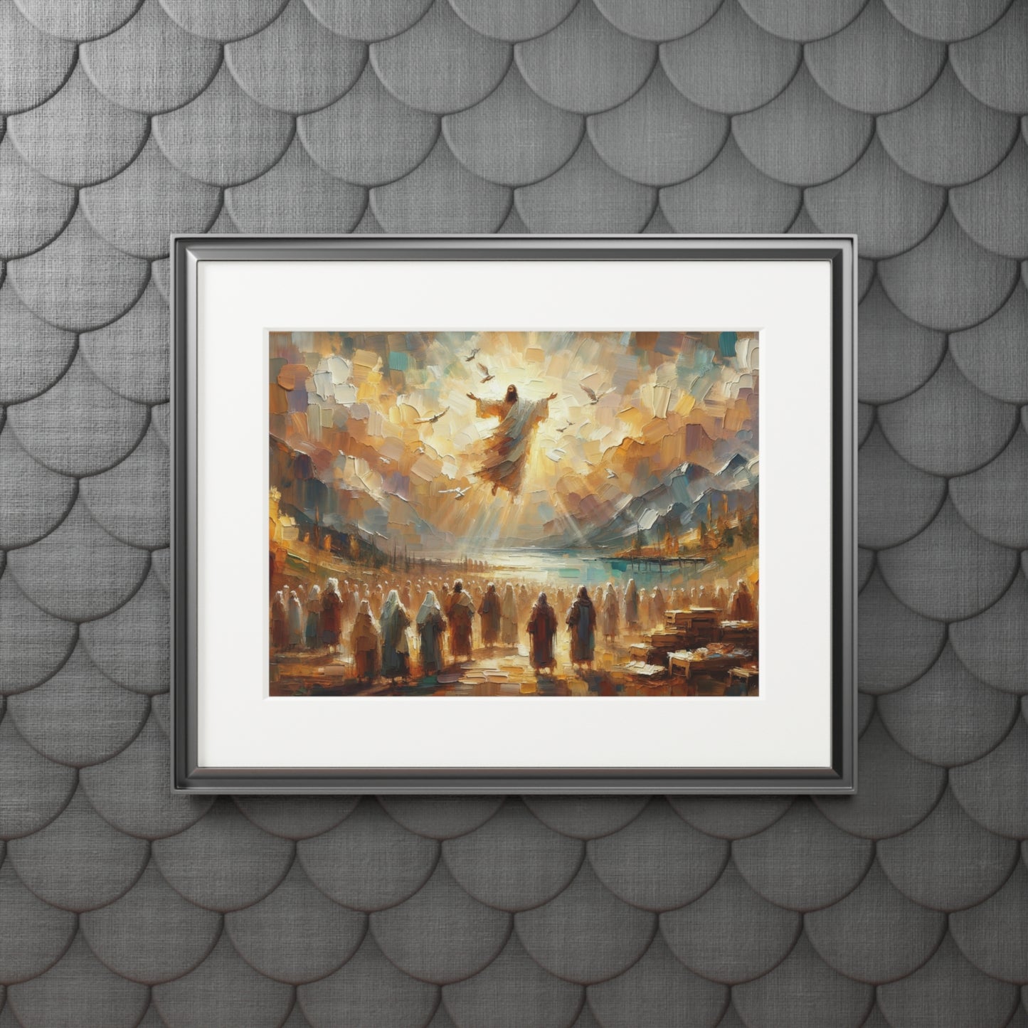“The Watchful Eye” – Biblical Art Print | Inspired by 2 Chronicles 16:9