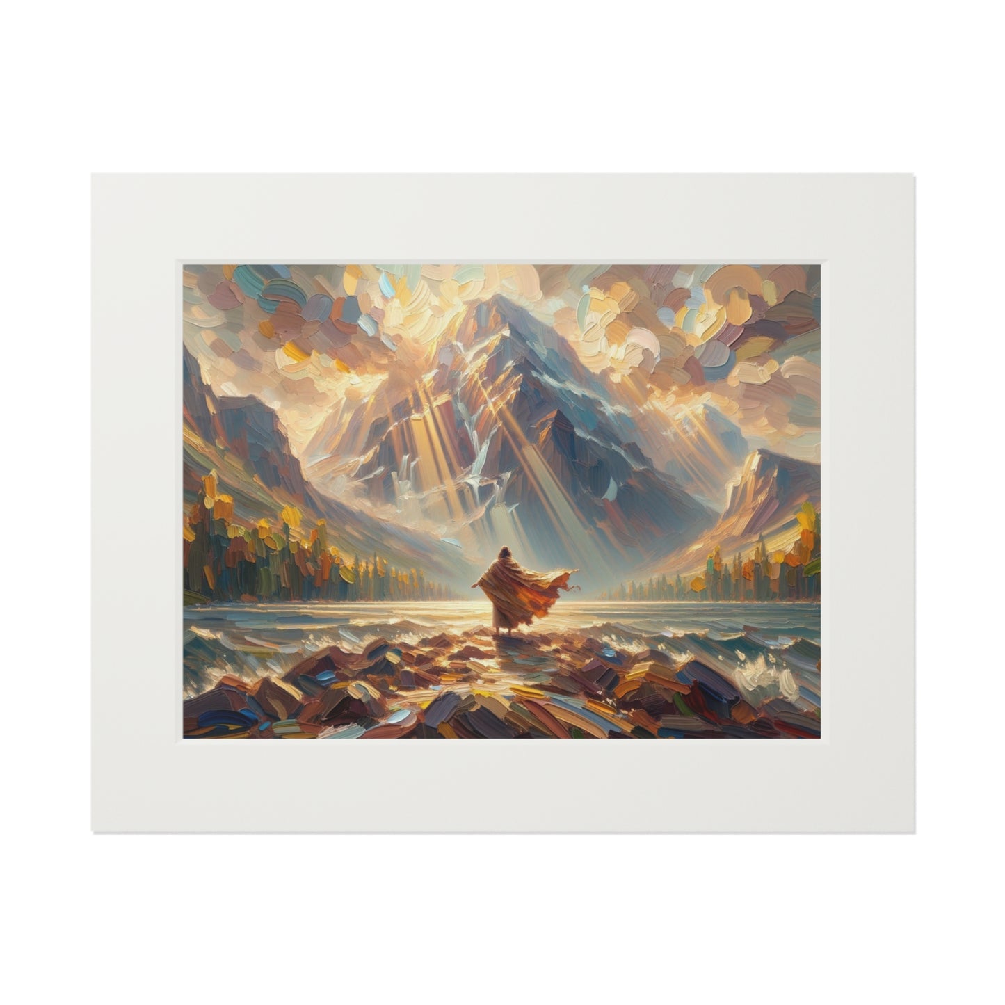 “Strength Through Christ” – Biblical Art Print | Inspired by Philippians 4:13