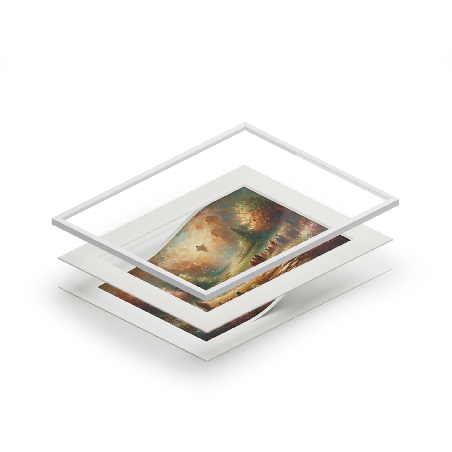 “Faith Unseen” – Biblical Art Print | Inspired by John 20:29