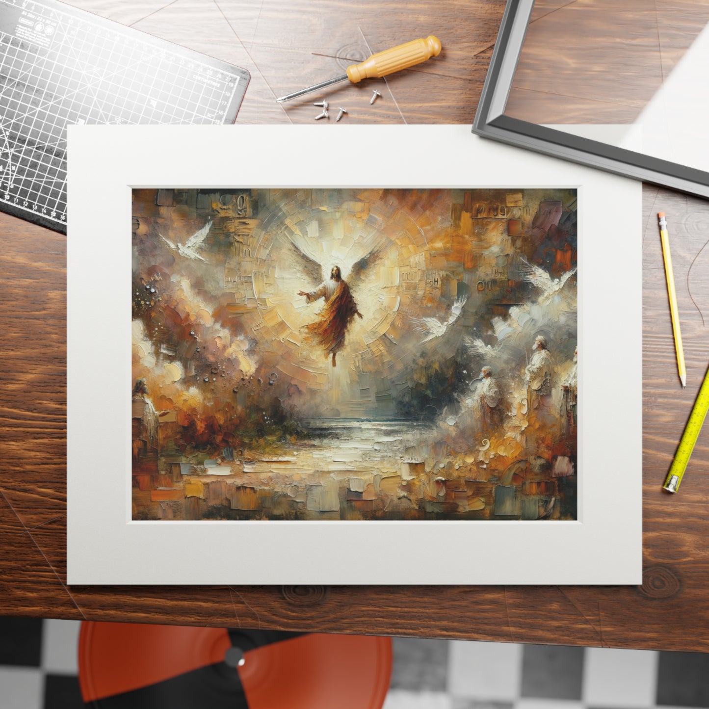 “From Doubt to Faith” – Biblical Art Print | Inspired by John 20:25