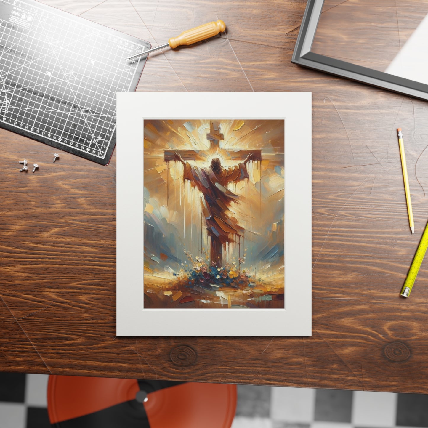 “Confidence in Grace” – Biblical Art Print | Inspired by Hebrews 10:19