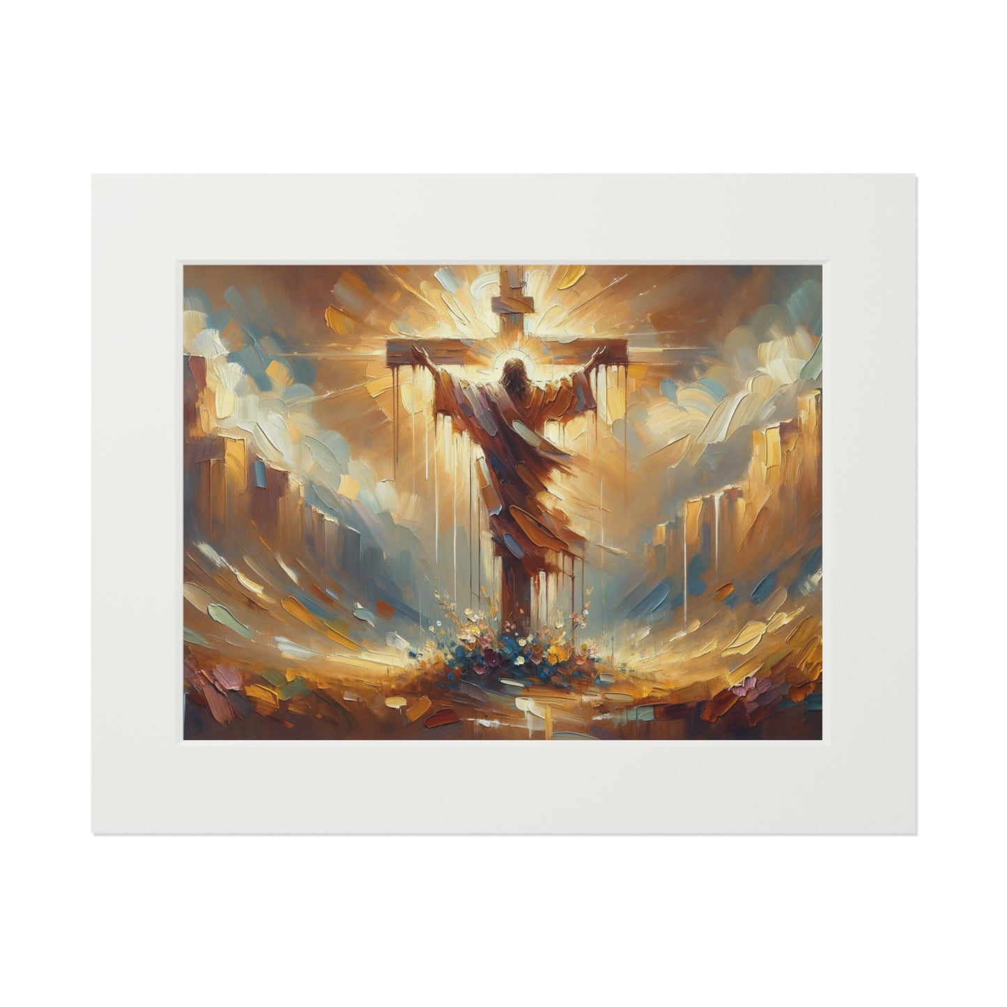 “Confidence in Grace” – Biblical Art Print | Inspired by Hebrews 10:19