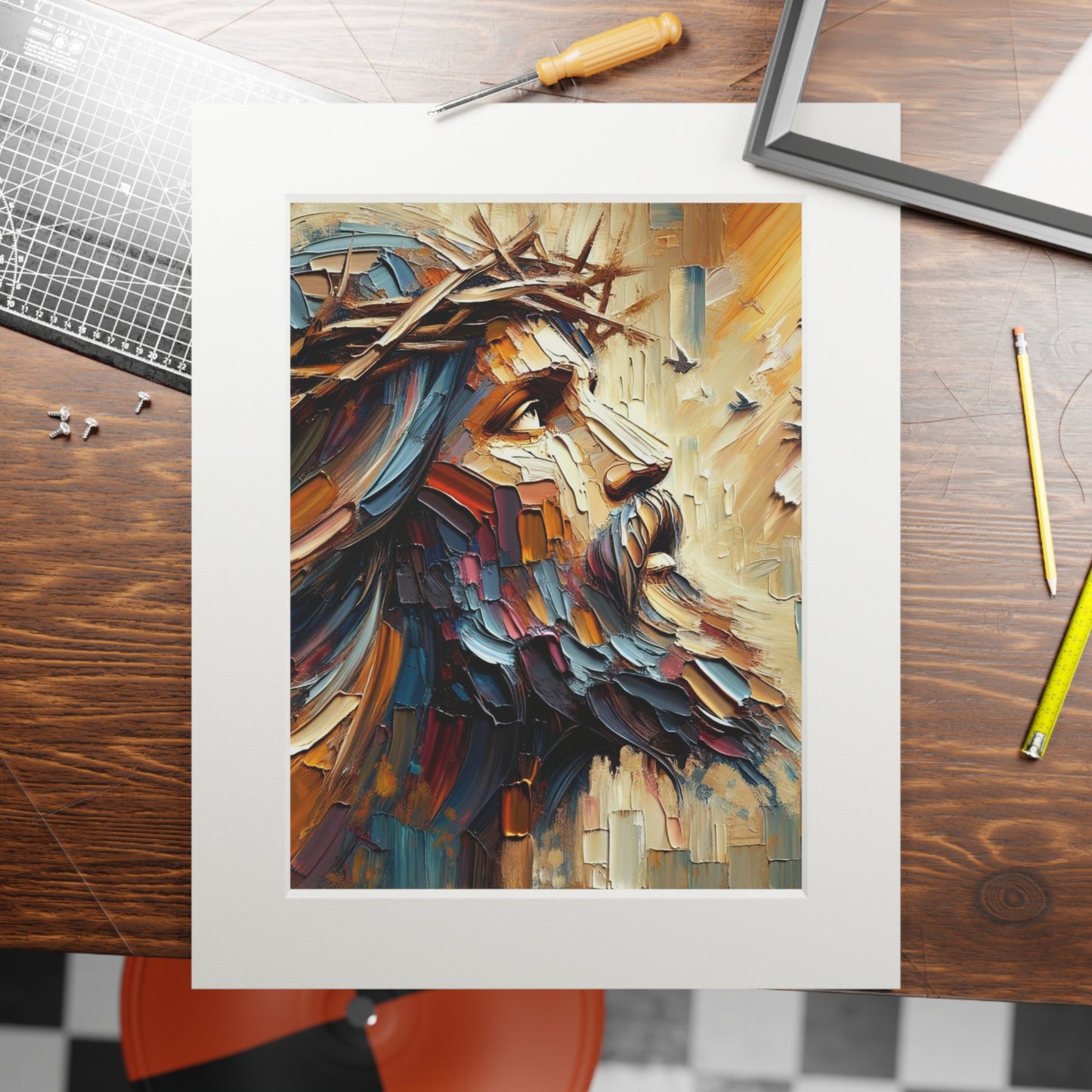 “The Righteous Dawn” – Biblical Art Print | Inspired by Proverbs 21:15