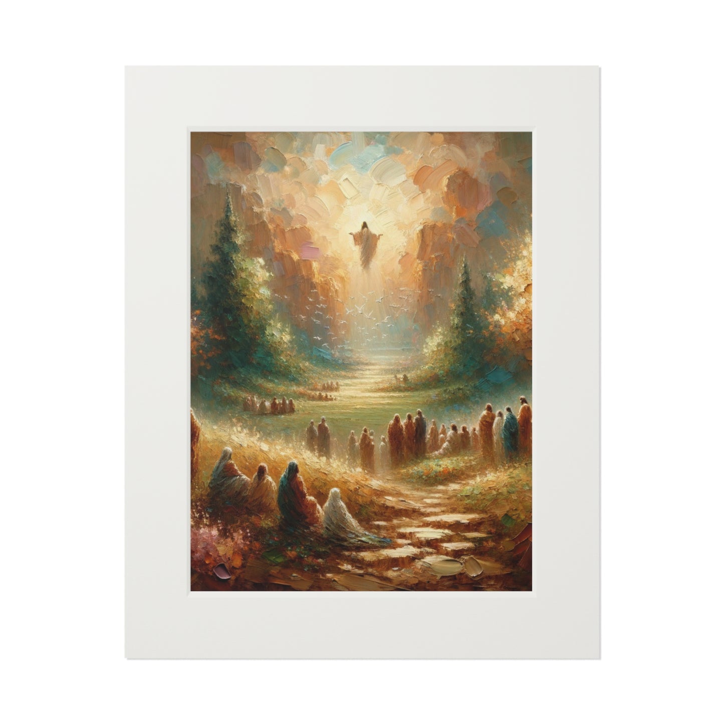 “Faith Unseen” – Biblical Art Print | Inspired by John 20:29