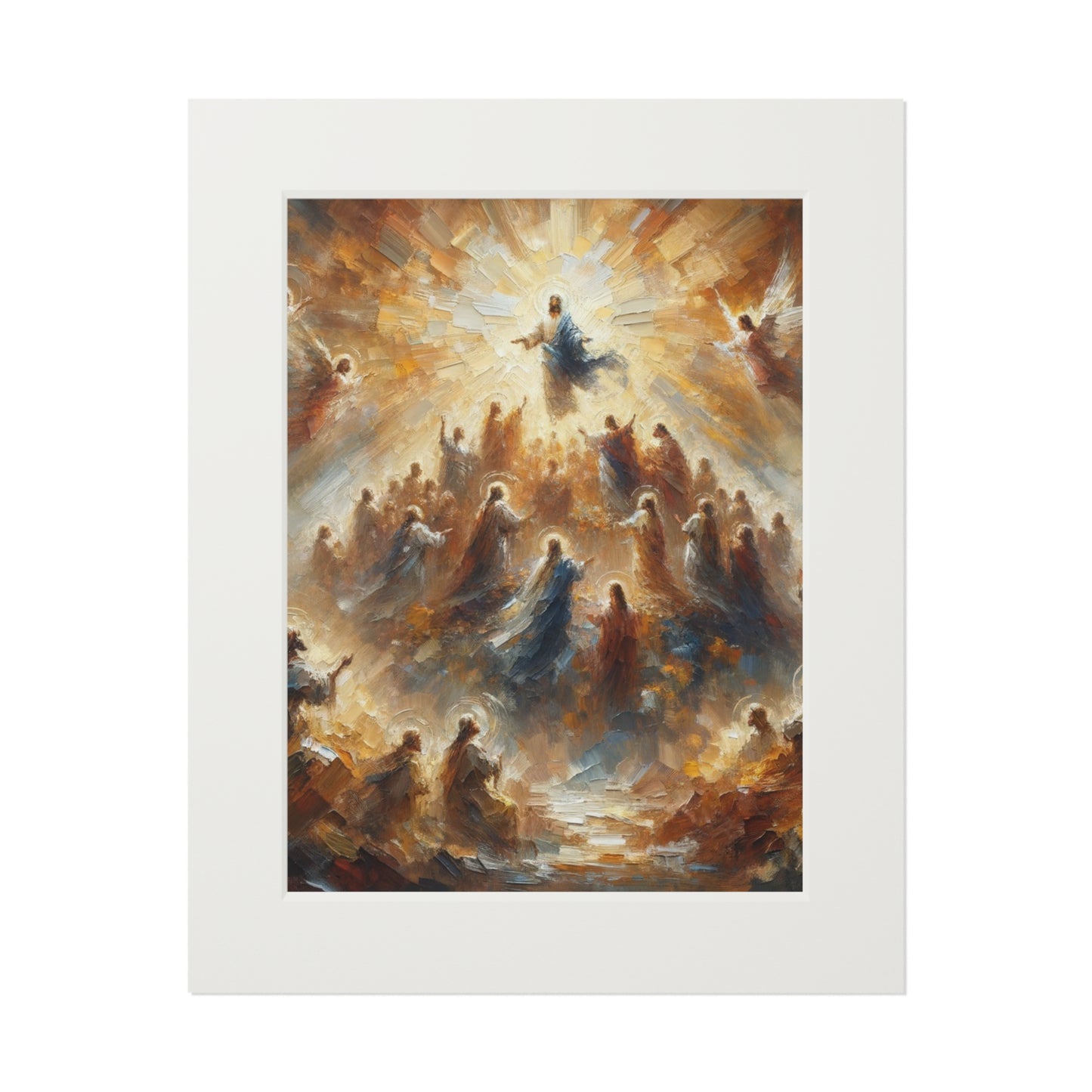 “Gentle Words” - Christian Inspired Artwork | Soothing Abstract Print | Inspired by Proverbs 15:1