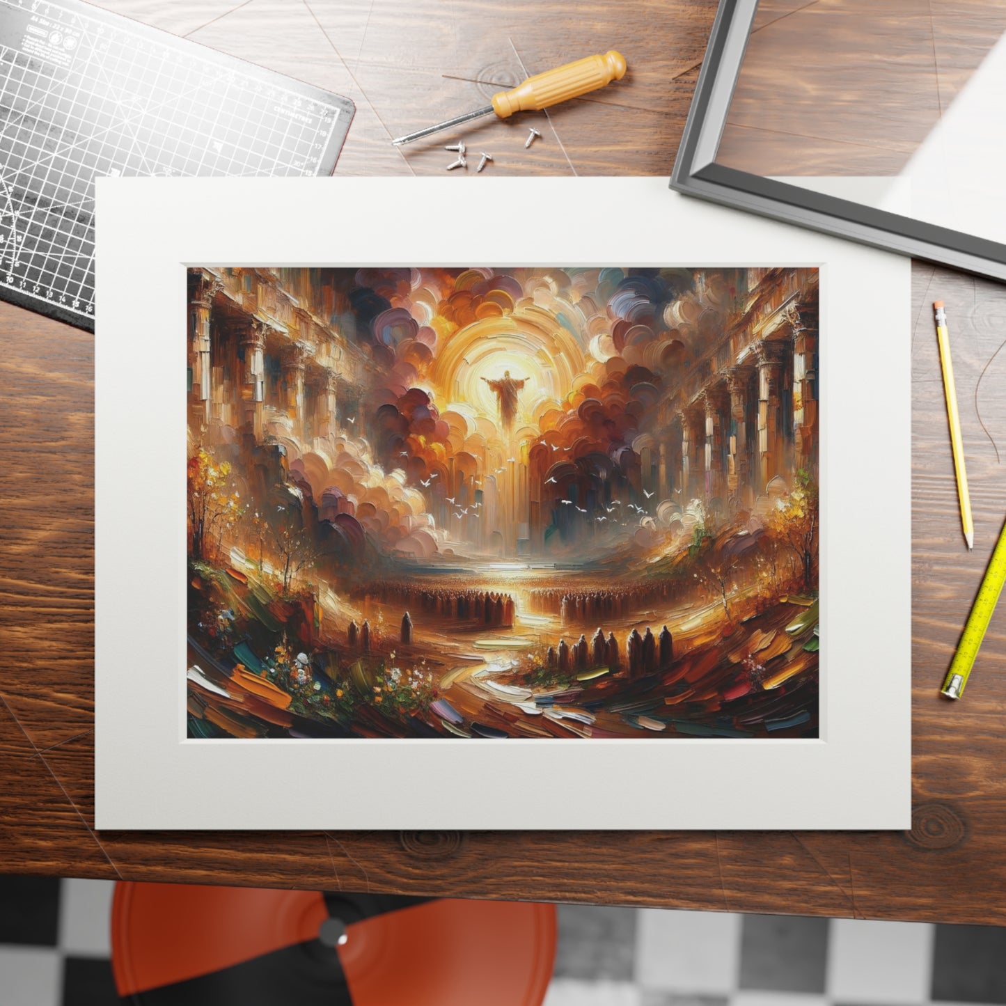 “Eternal Measure” – Biblical Art Print | Inspired by Matthew 16:26