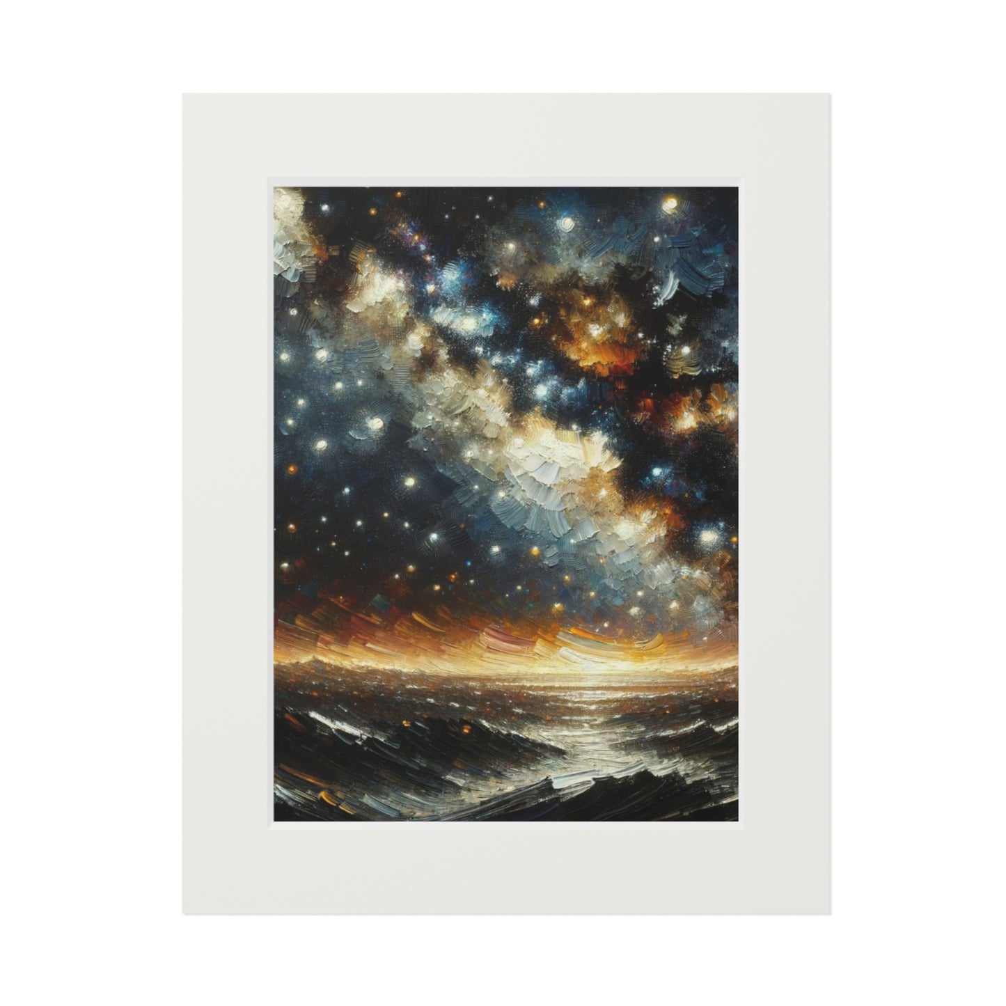 “Named Among the Stars” – Biblical Art Print | Inspired by Psalm 147:4