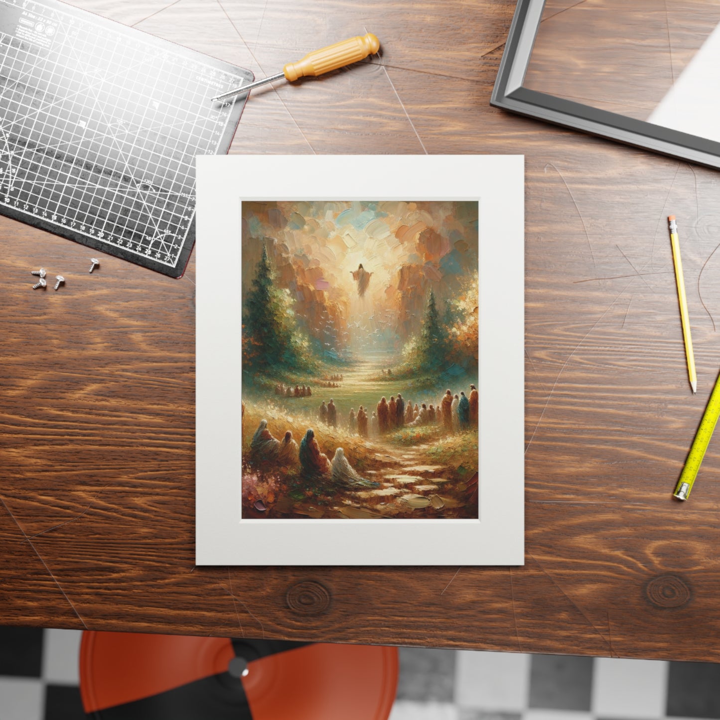 “Faith Unseen” – Biblical Art Print | Inspired by John 20:29