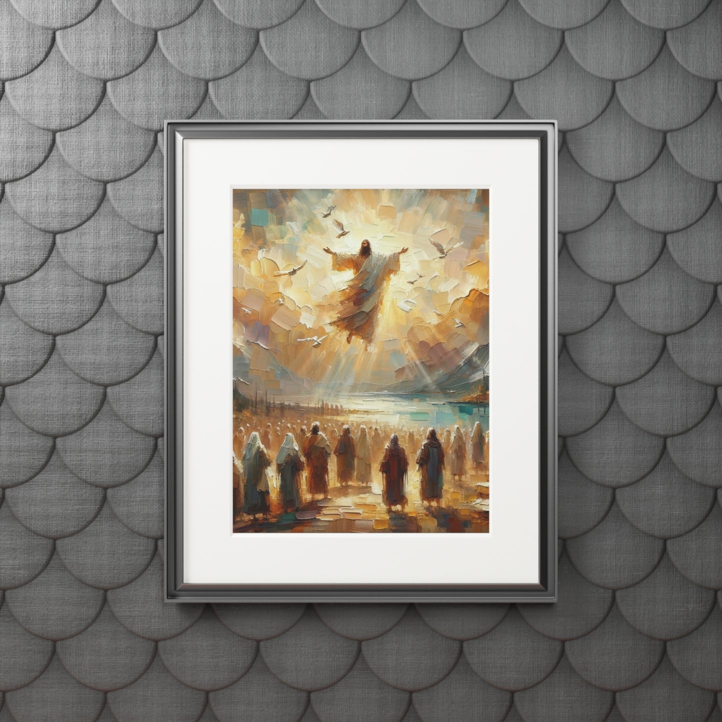 “The Watchful Eye” – Biblical Art Print | Inspired by 2 Chronicles 16:9