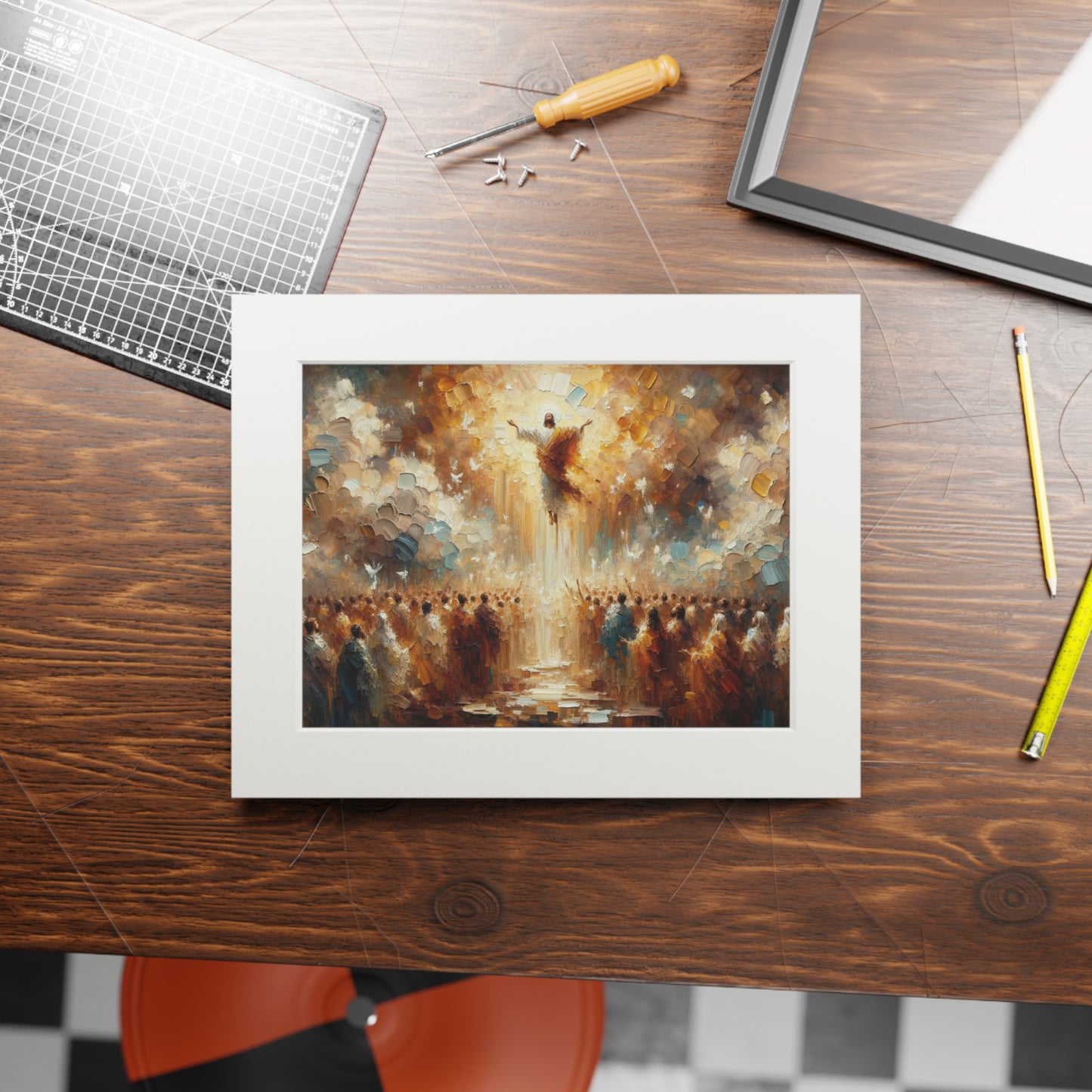 “The Gift of Grace” – Biblical Art Print | Inspired by Romans 6:23