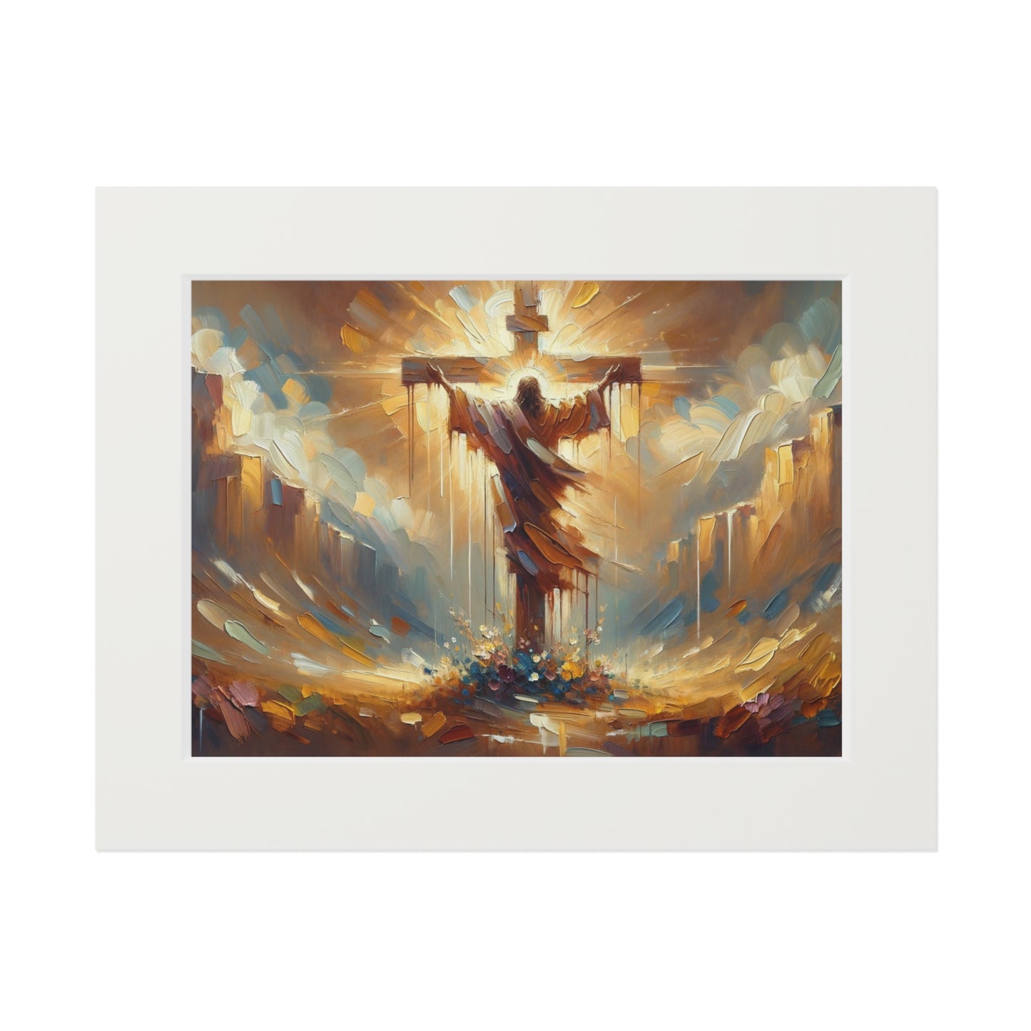 “Confidence in Grace” – Biblical Art Print | Inspired by Hebrews 10:19