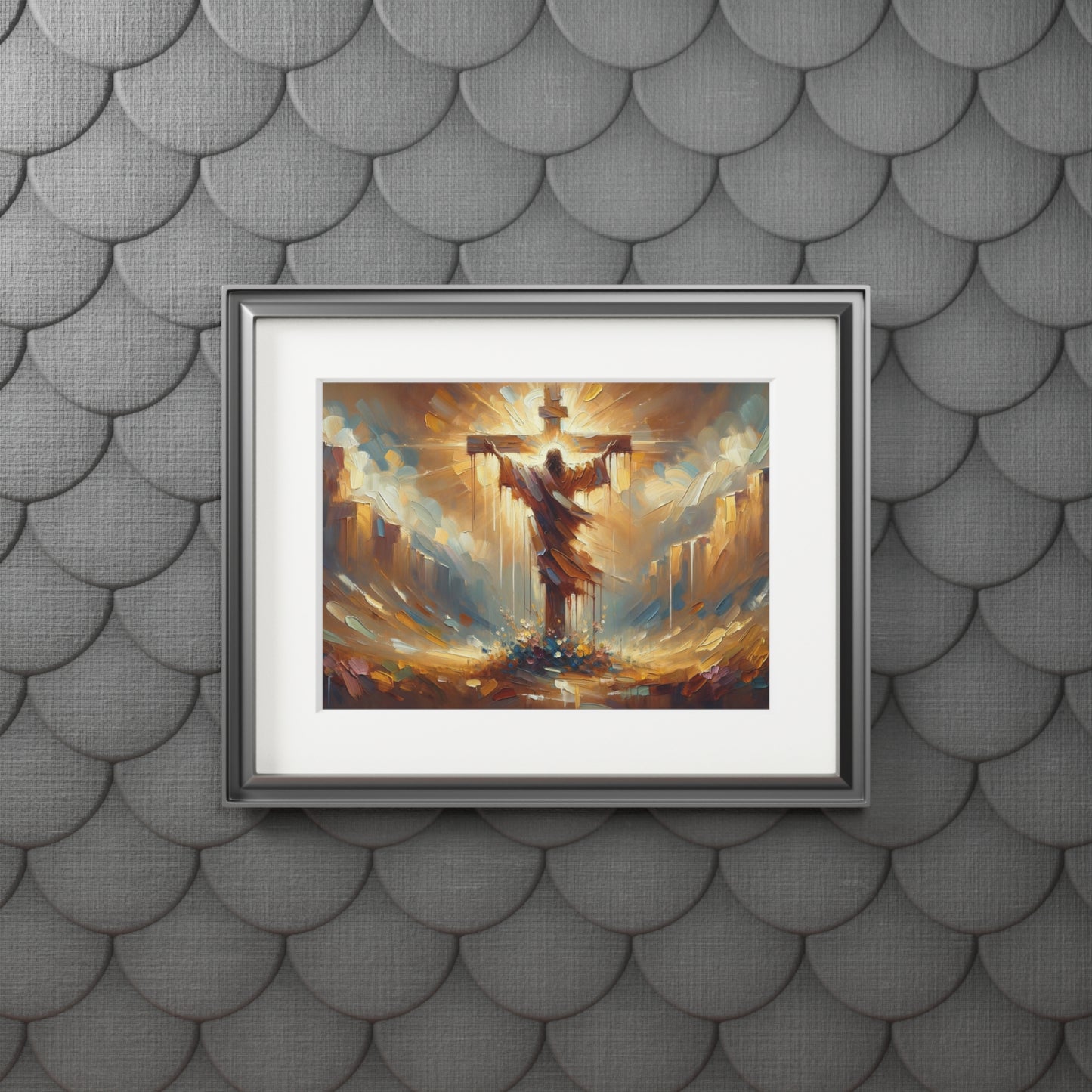 “Confidence in Grace” – Biblical Art Print | Inspired by Hebrews 10:19