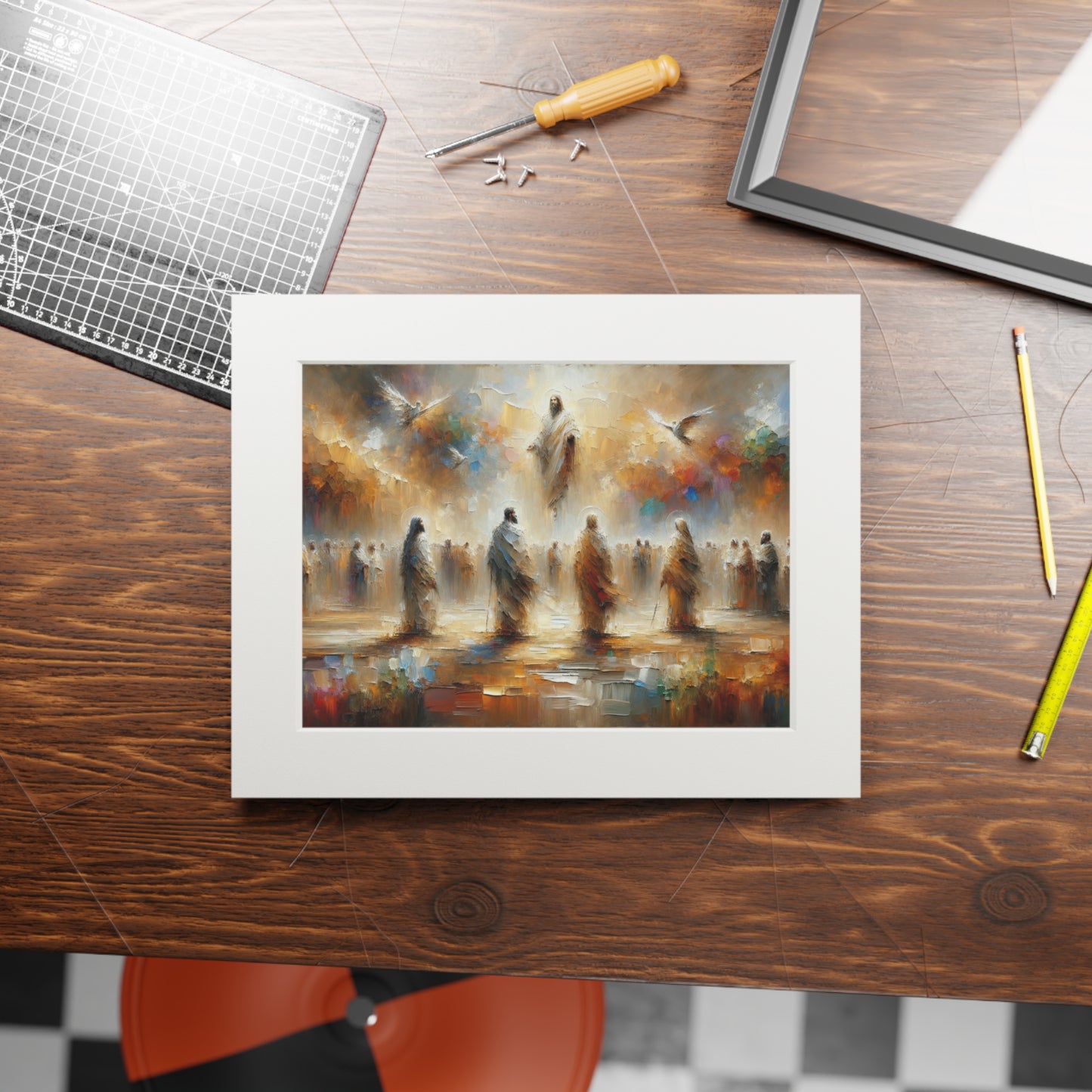 “In His Image” – Biblical Art Print | Inspired by Genesis 1:27