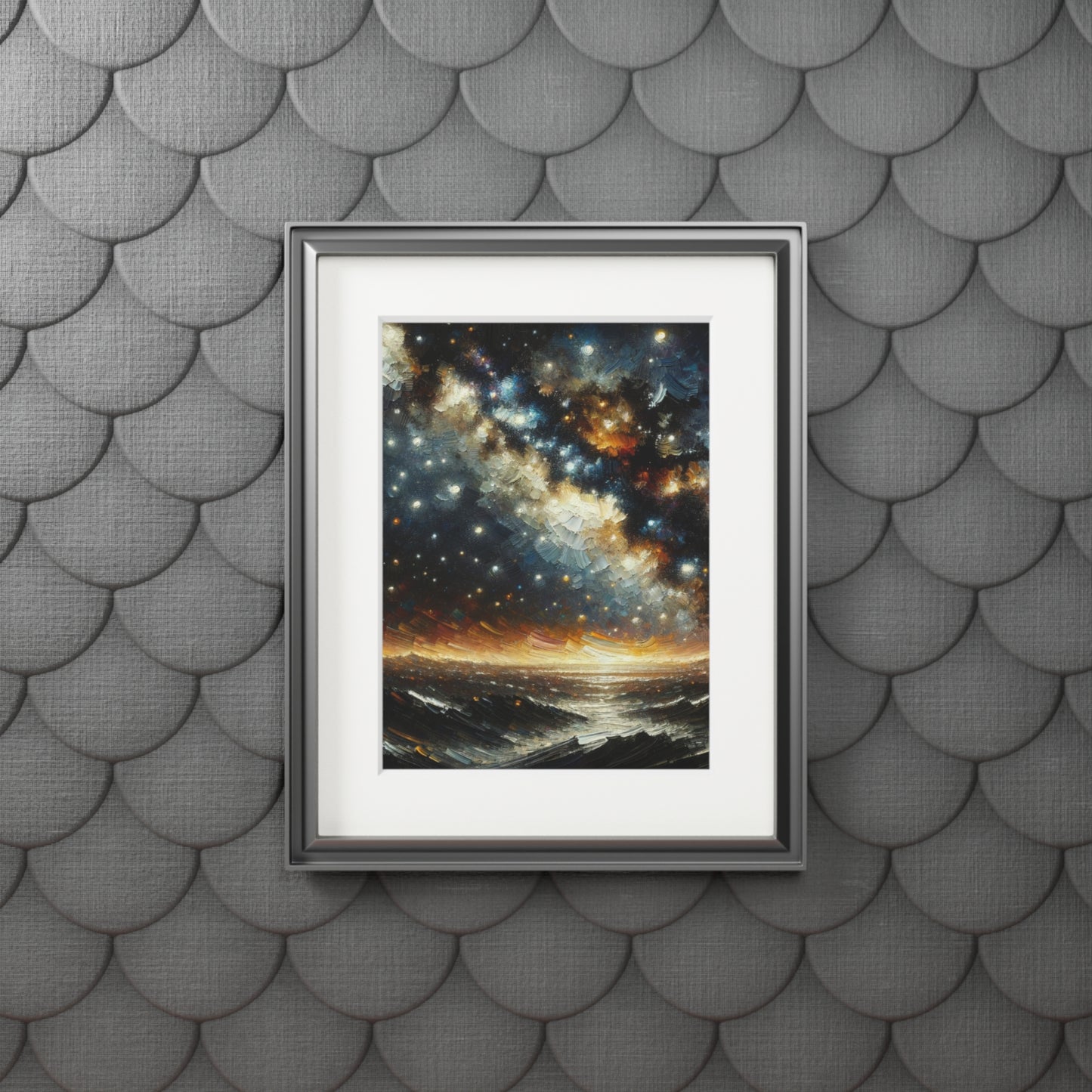 “Named Among the Stars” – Biblical Art Print | Inspired by Psalm 147:4