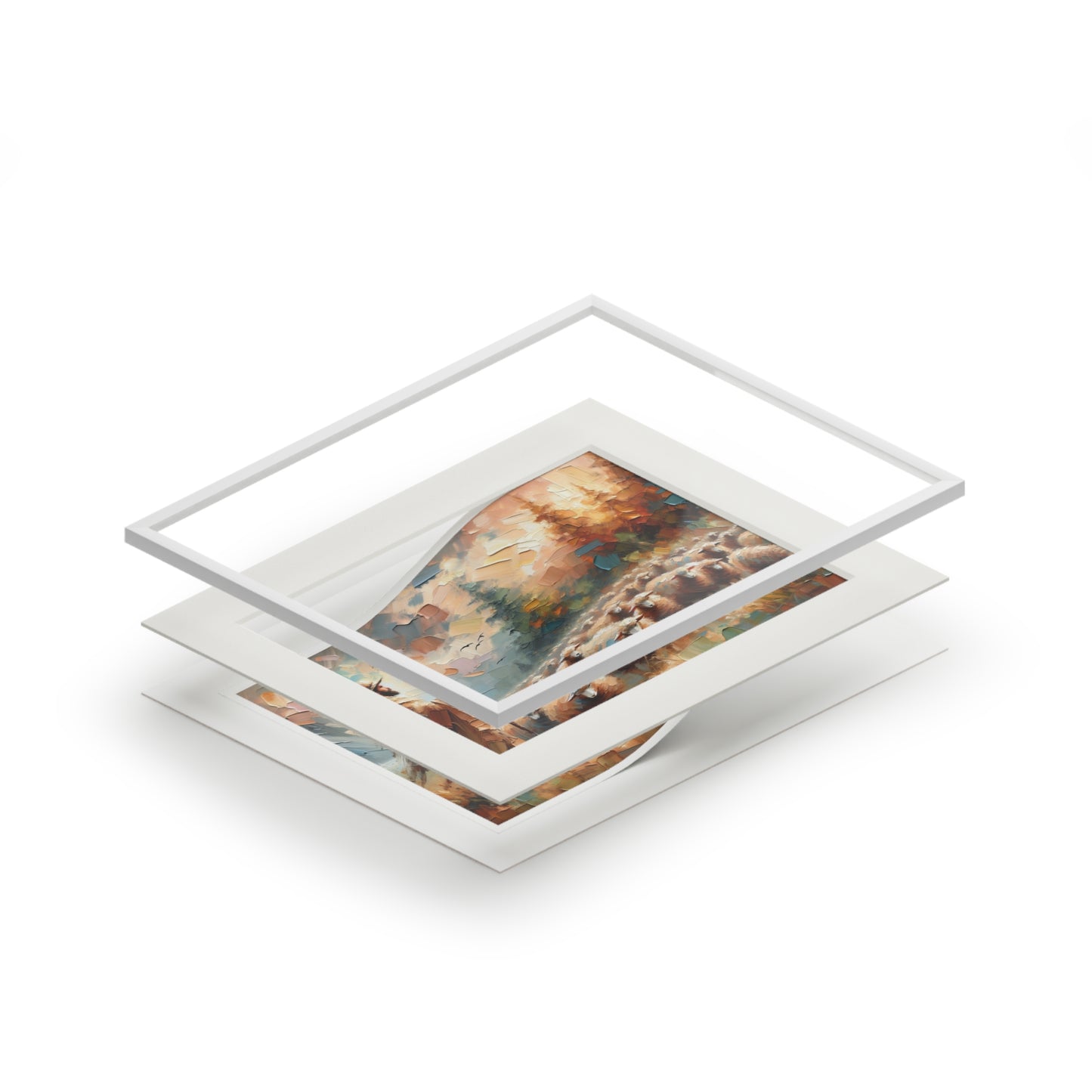 “Never Forsaken” – Biblical Art Print | Inspired by Hebrews 13:5