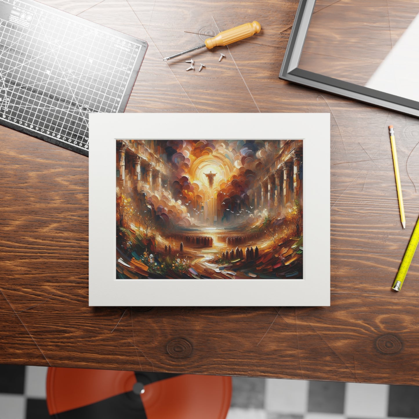 “Eternal Measure” – Biblical Art Print | Inspired by Matthew 16:26