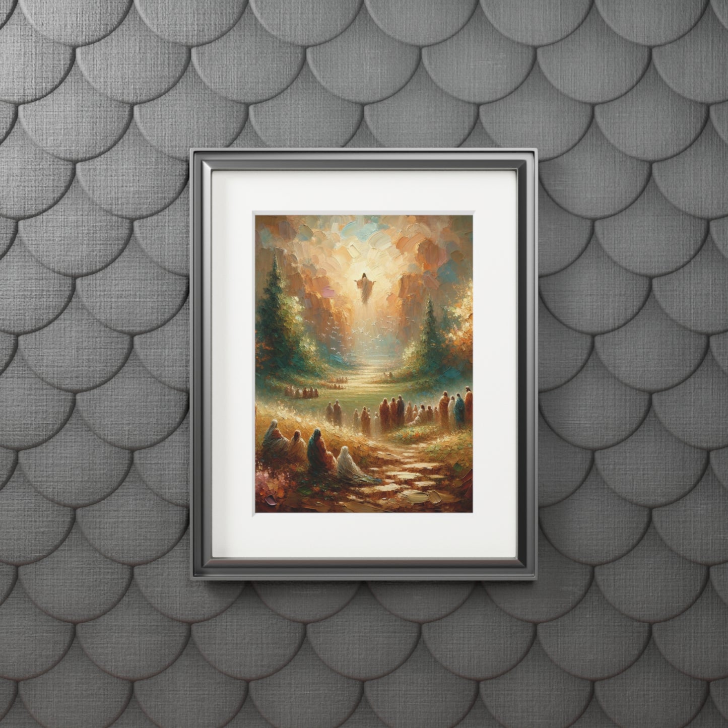 “Faith Unseen” – Biblical Art Print | Inspired by John 20:29