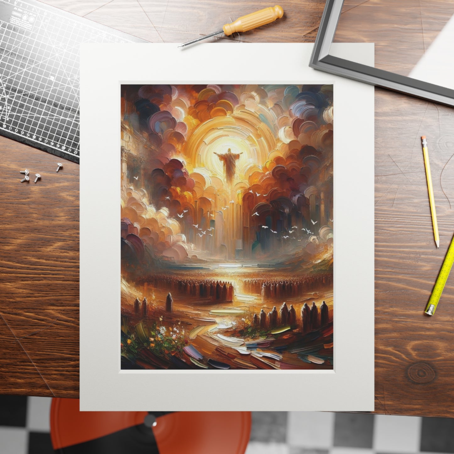 “Eternal Measure” – Biblical Art Print | Inspired by Matthew 16:26