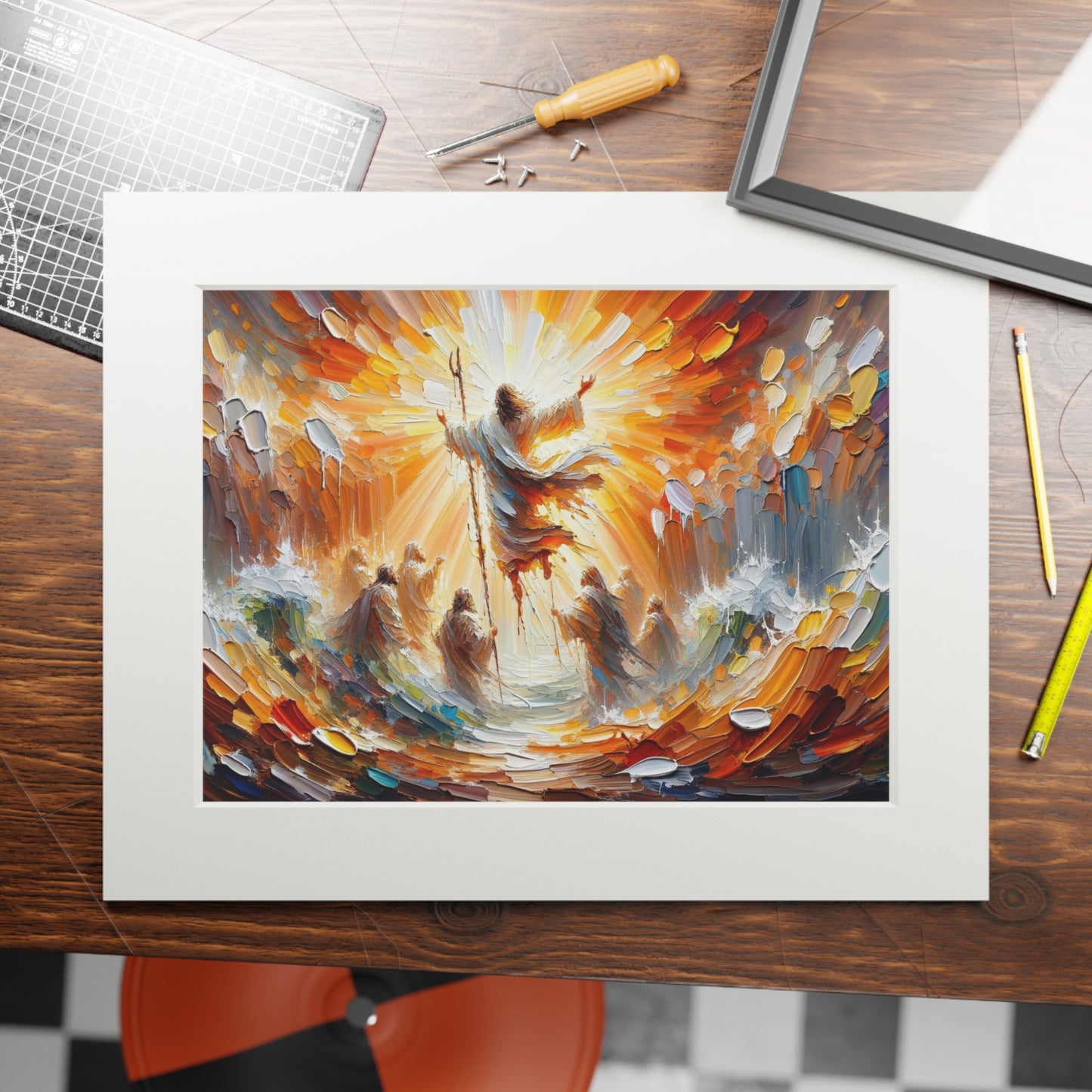 “New Creation in Christ” – Biblical Art Print | Inspired by 2 Corinthians 5:17