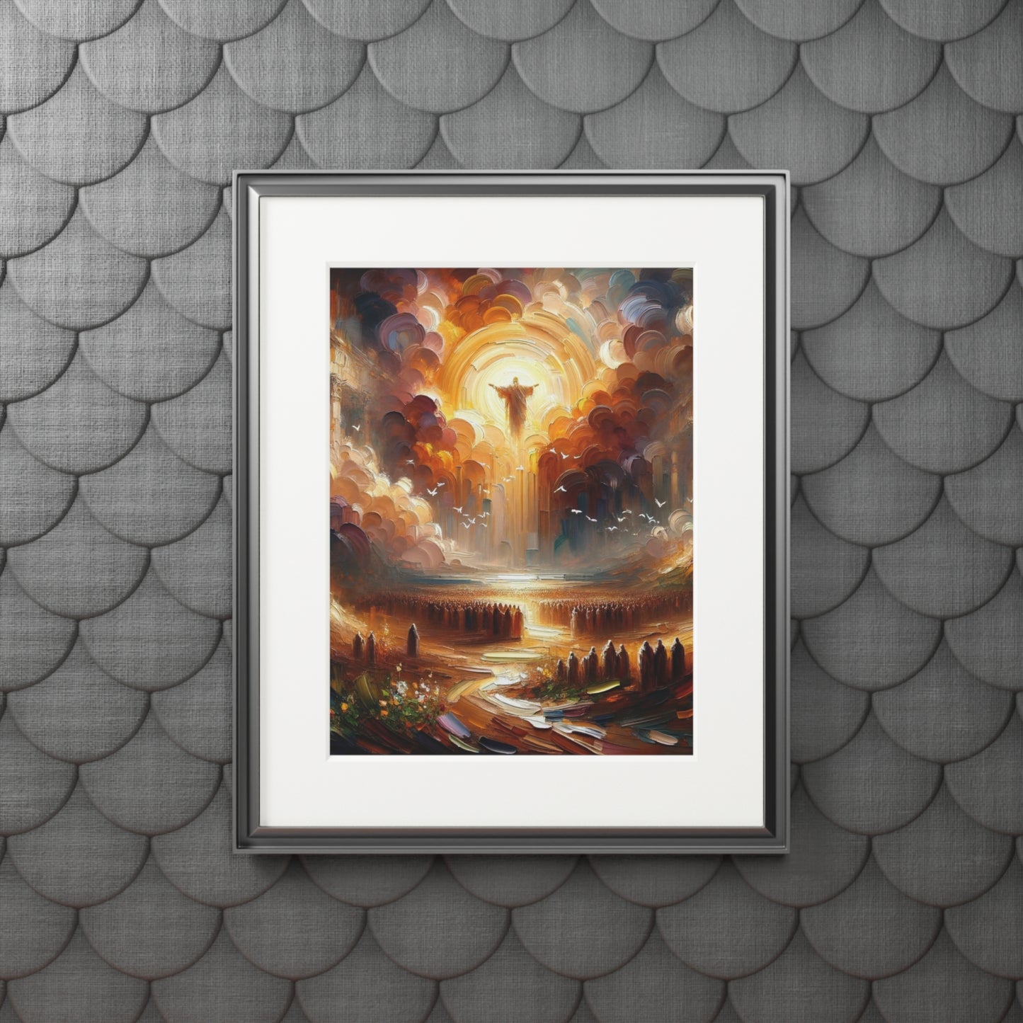 “Eternal Measure” – Biblical Art Print | Inspired by Matthew 16:26