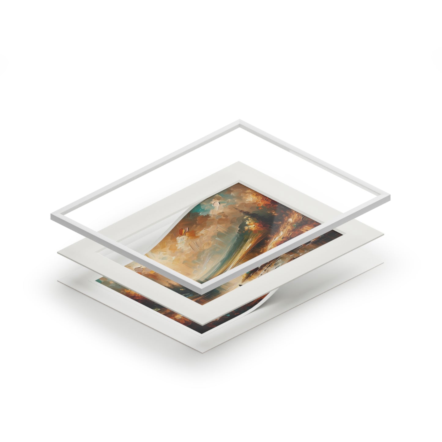 “God Is for Us” – Biblical Art Print | Inspired by Romans 8:31–32