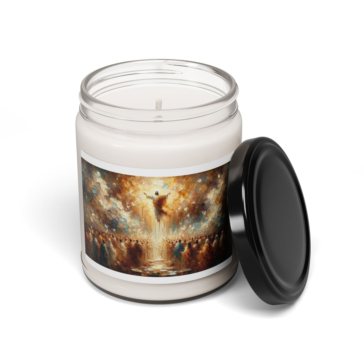 "The Gift of Grace" – Scented Soy Candle | Biblical Art Inspired by Romans 6:23