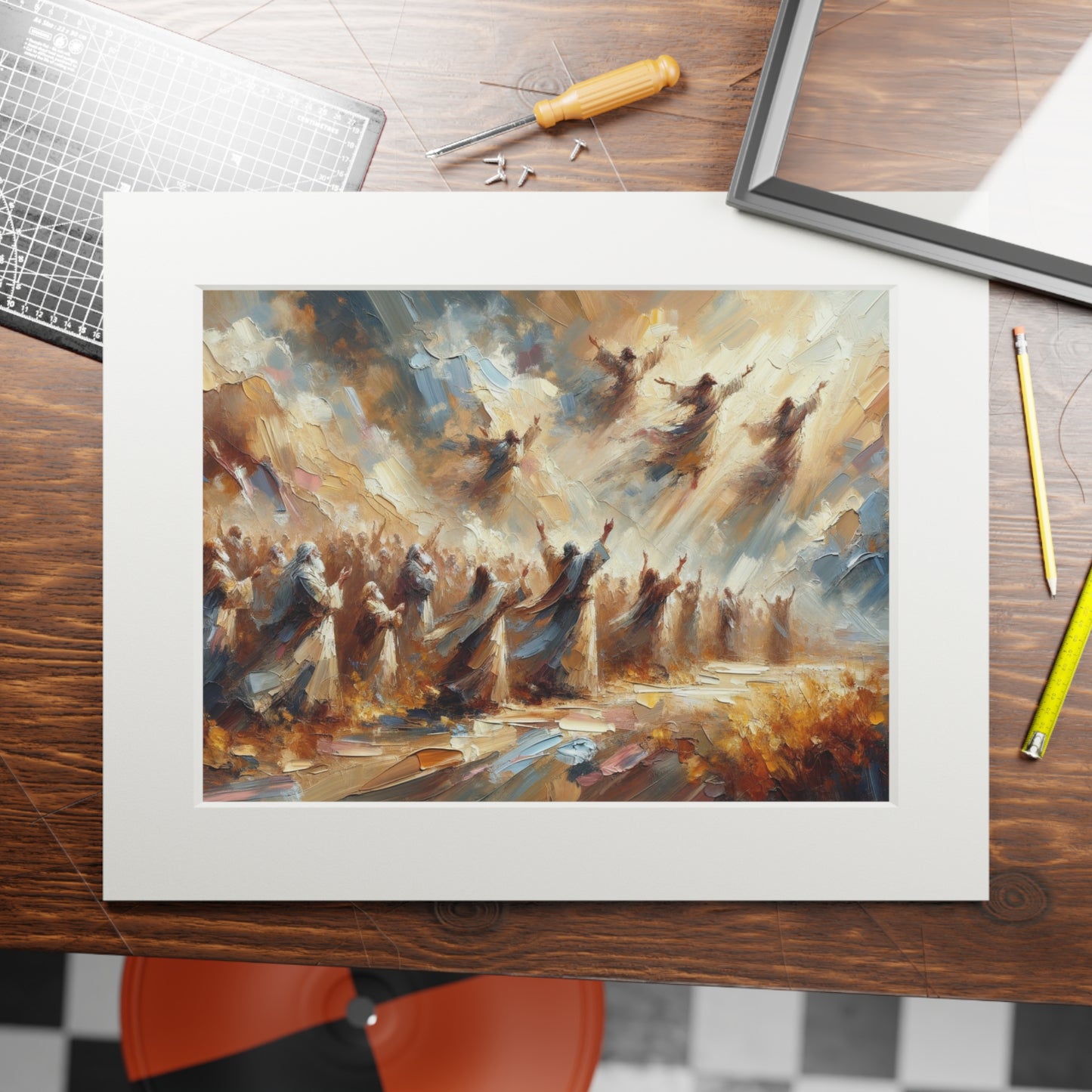 “Spirit of Adoption” – Biblical Art Print | Inspired by Romans 8:15