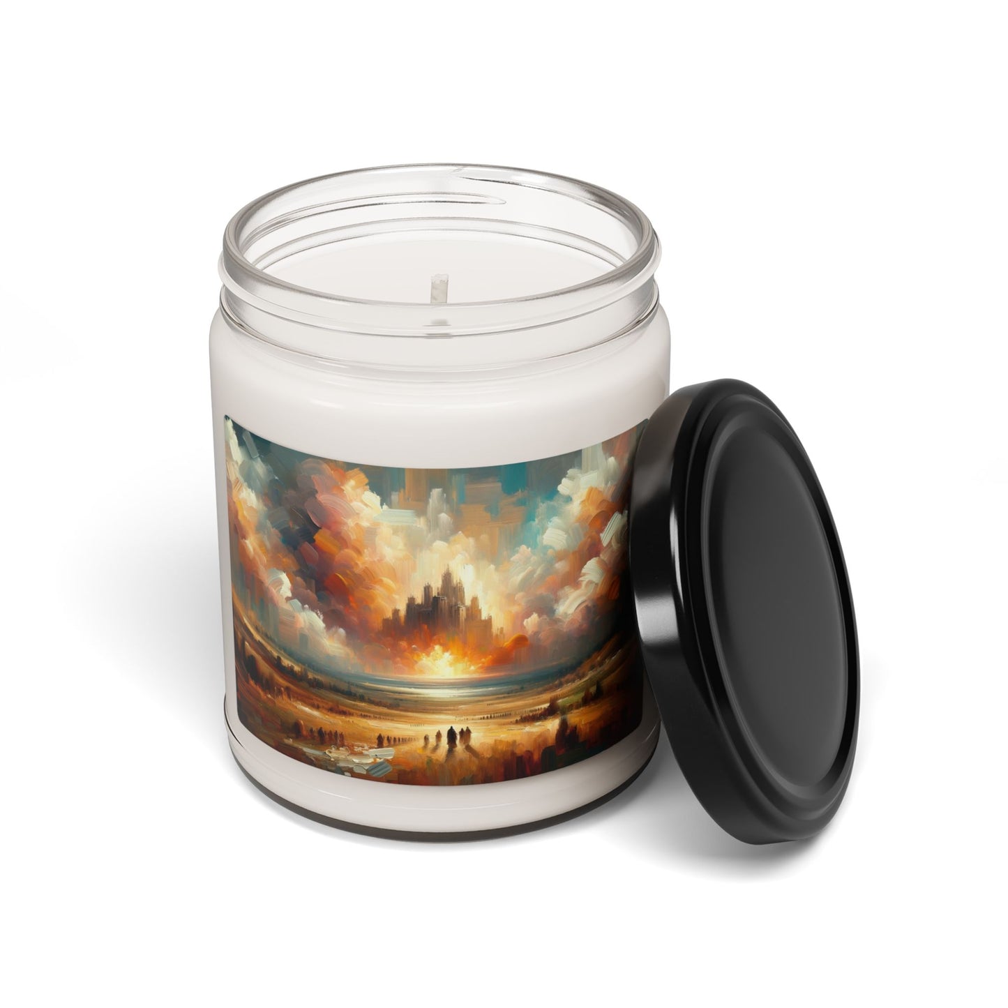 Tranquil Sunset Scented Soy Candle, Relaxing Aromatherapy, Home Décor, Gift for Her, Self-Care Experience, Candle Lover's Delight