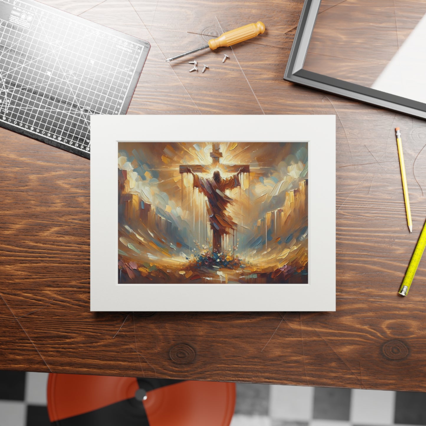 “Confidence in Grace” – Biblical Art Print | Inspired by Hebrews 10:19