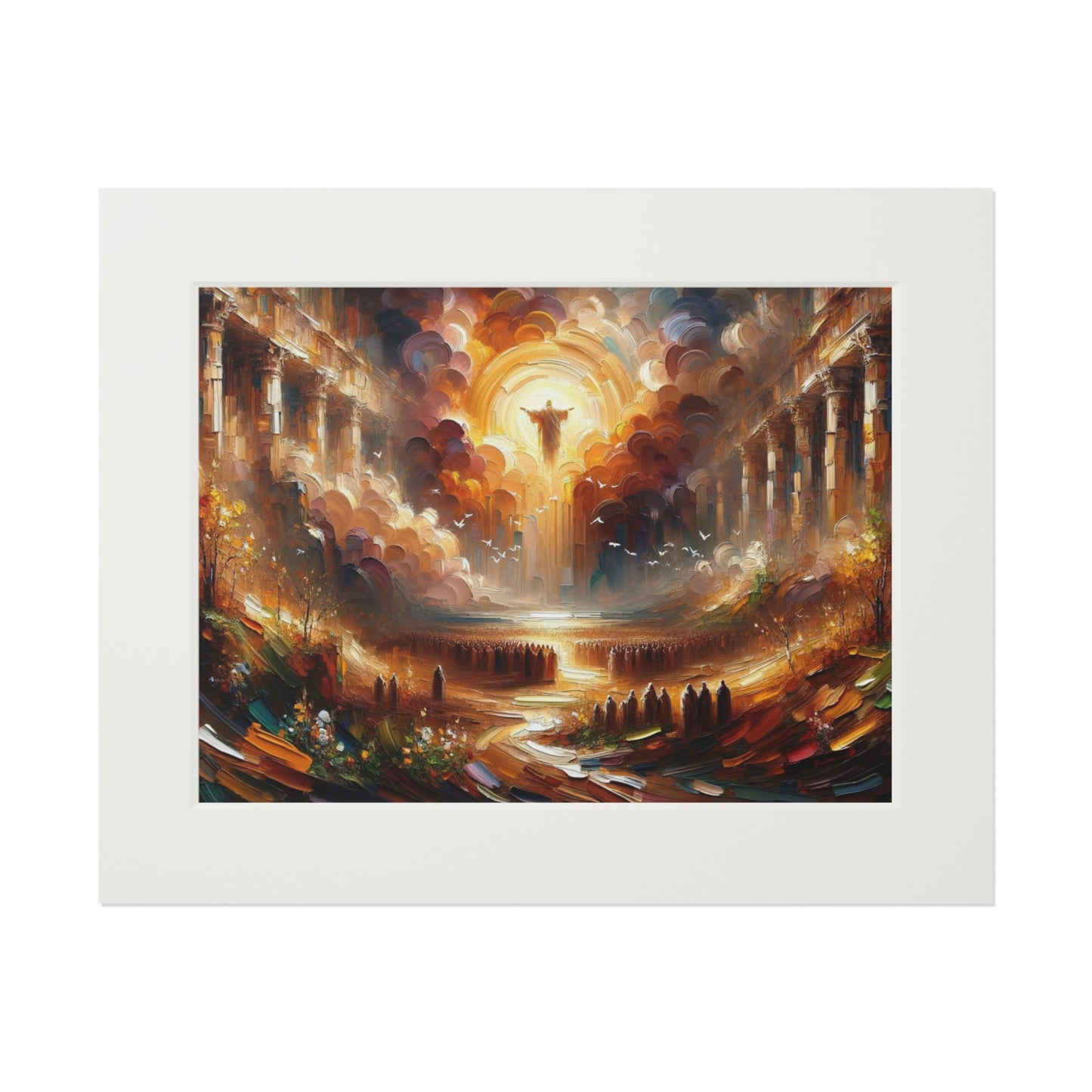 “Eternal Measure” – Biblical Art Print | Inspired by Matthew 16:26