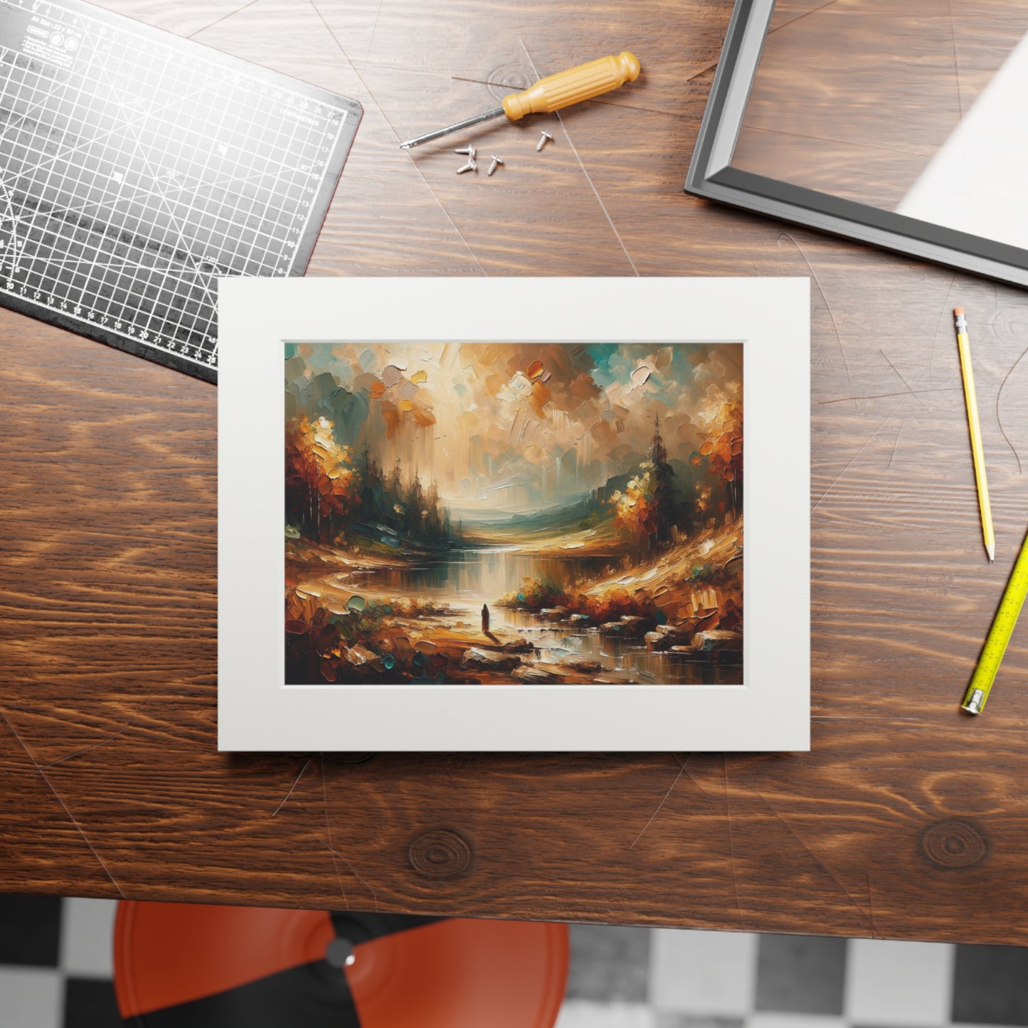 “God Is for Us” – Biblical Art Print | Inspired by Romans 8:31–32