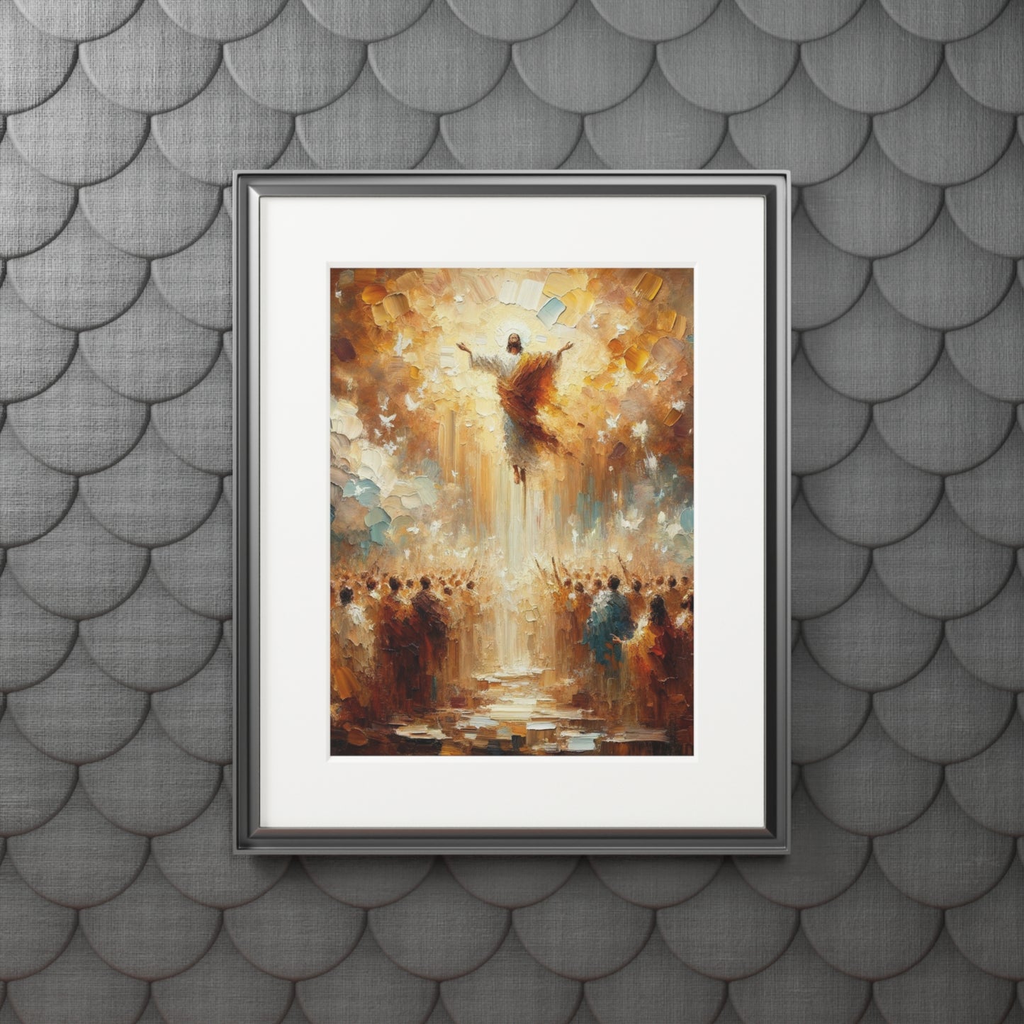 “The Gift of Grace” – Biblical Art Print | Inspired by Romans 6:23