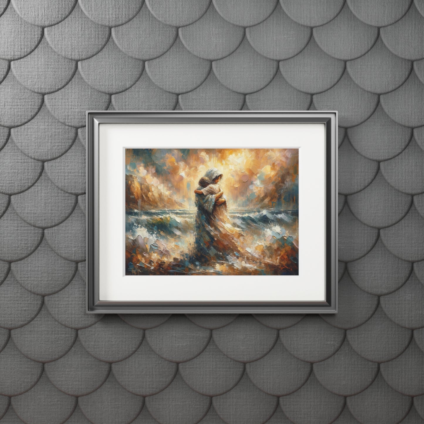 “Train Up a Child” – Proverbs 22:6 Inspired Wall Art | Spiritual Nursery Decor | Christian Teaching Canvas Print