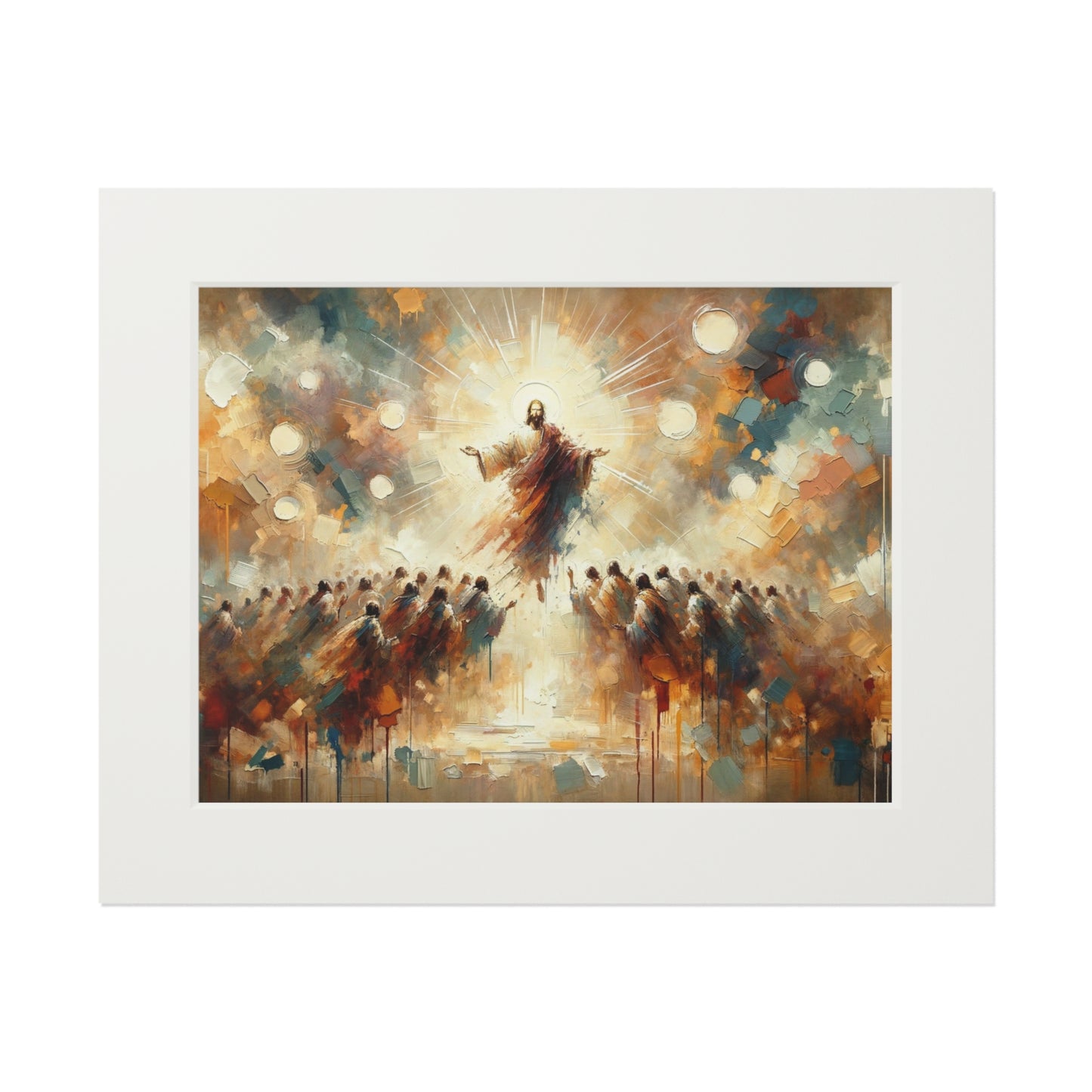 “Sufficient Grace” – Biblical Art Print | Inspired by 2 Corinthians 12:9