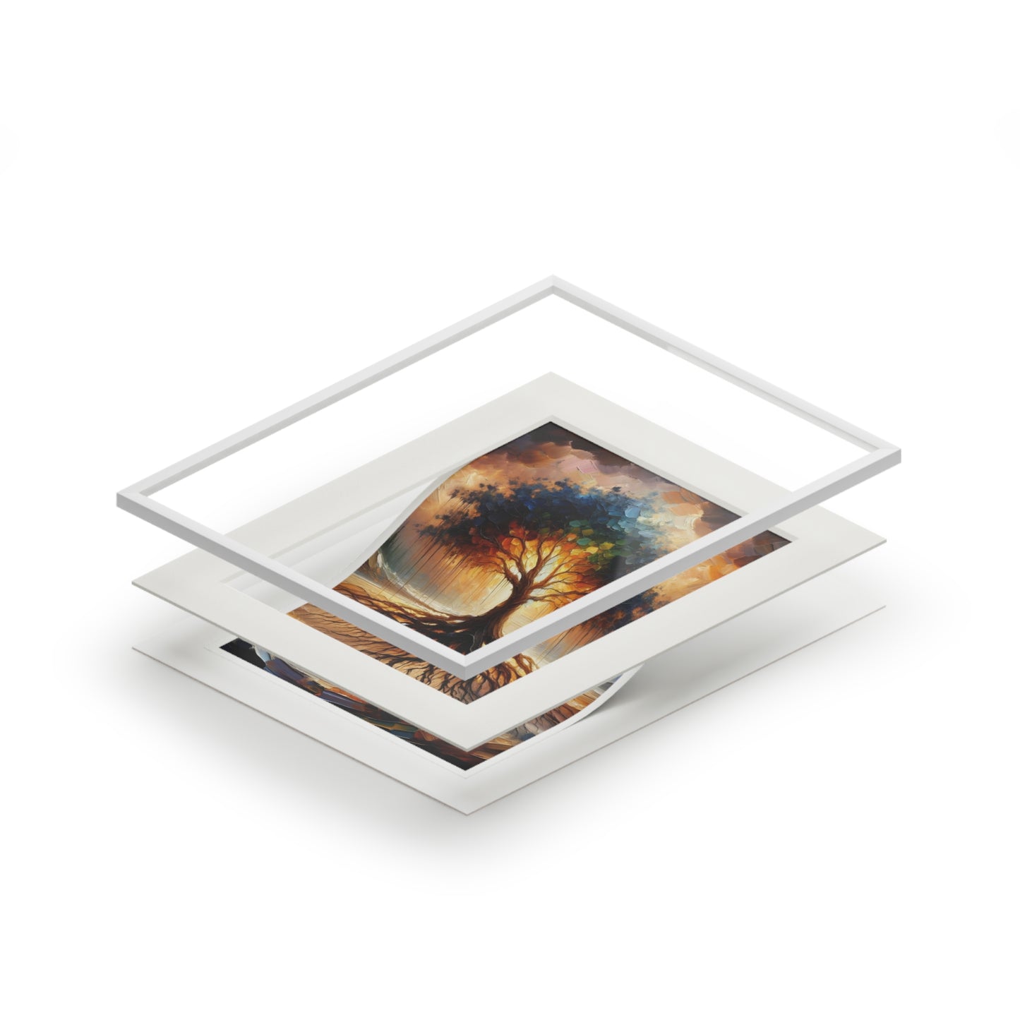 “Faith Unseen” – Biblical Art Print | Inspired by Hebrews 11:1